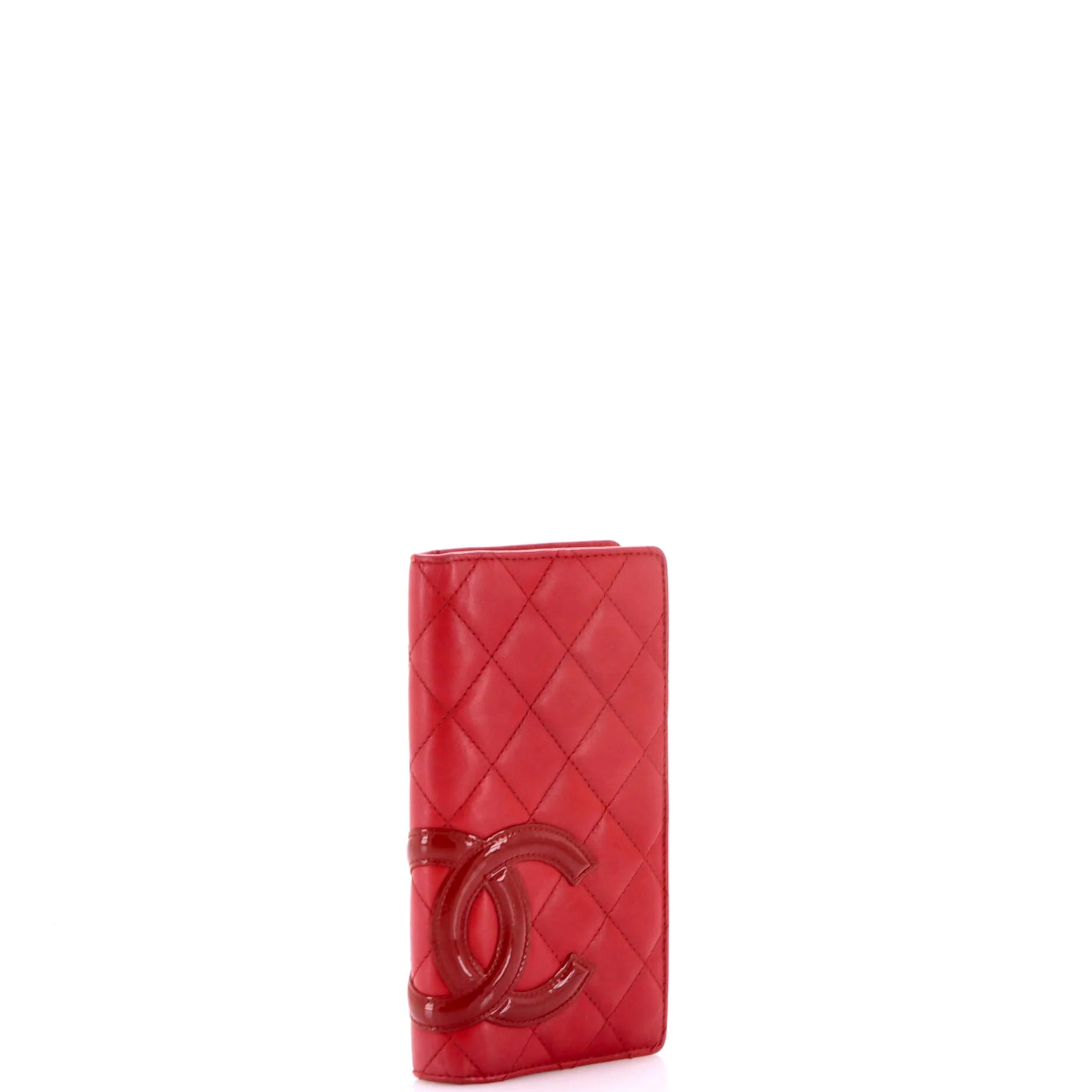 Cambon Bifold Wallet Quilted Lambskin Long - Image 2