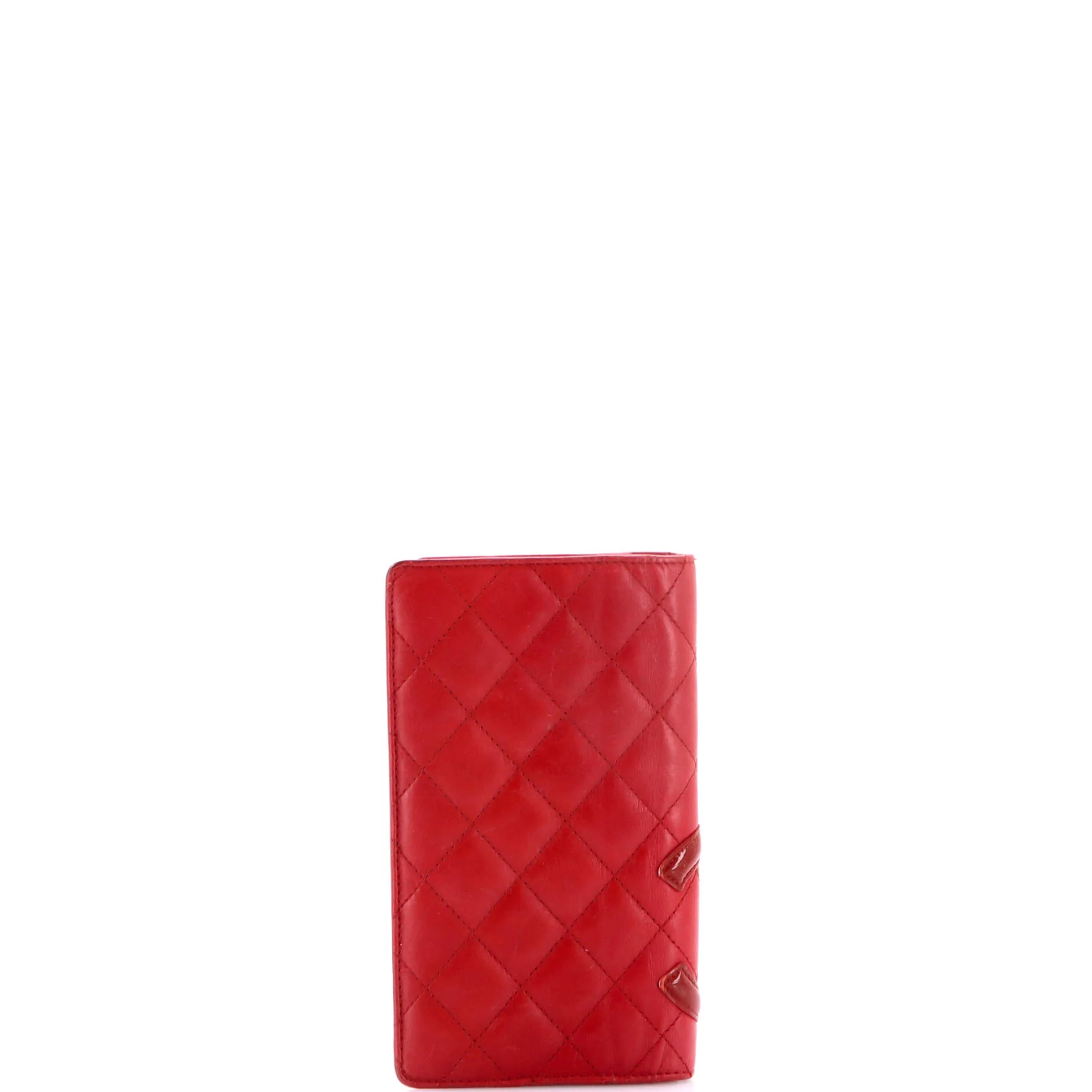 Cambon Bifold Wallet Quilted Lambskin Long - Image 3