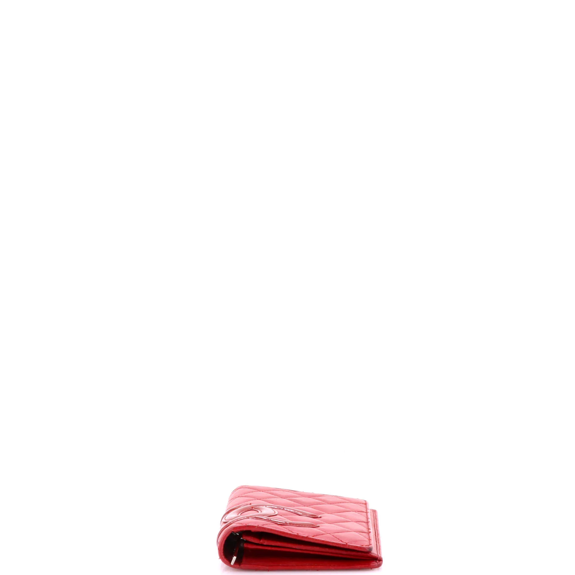 Cambon Bifold Wallet Quilted Lambskin Long - Image 4