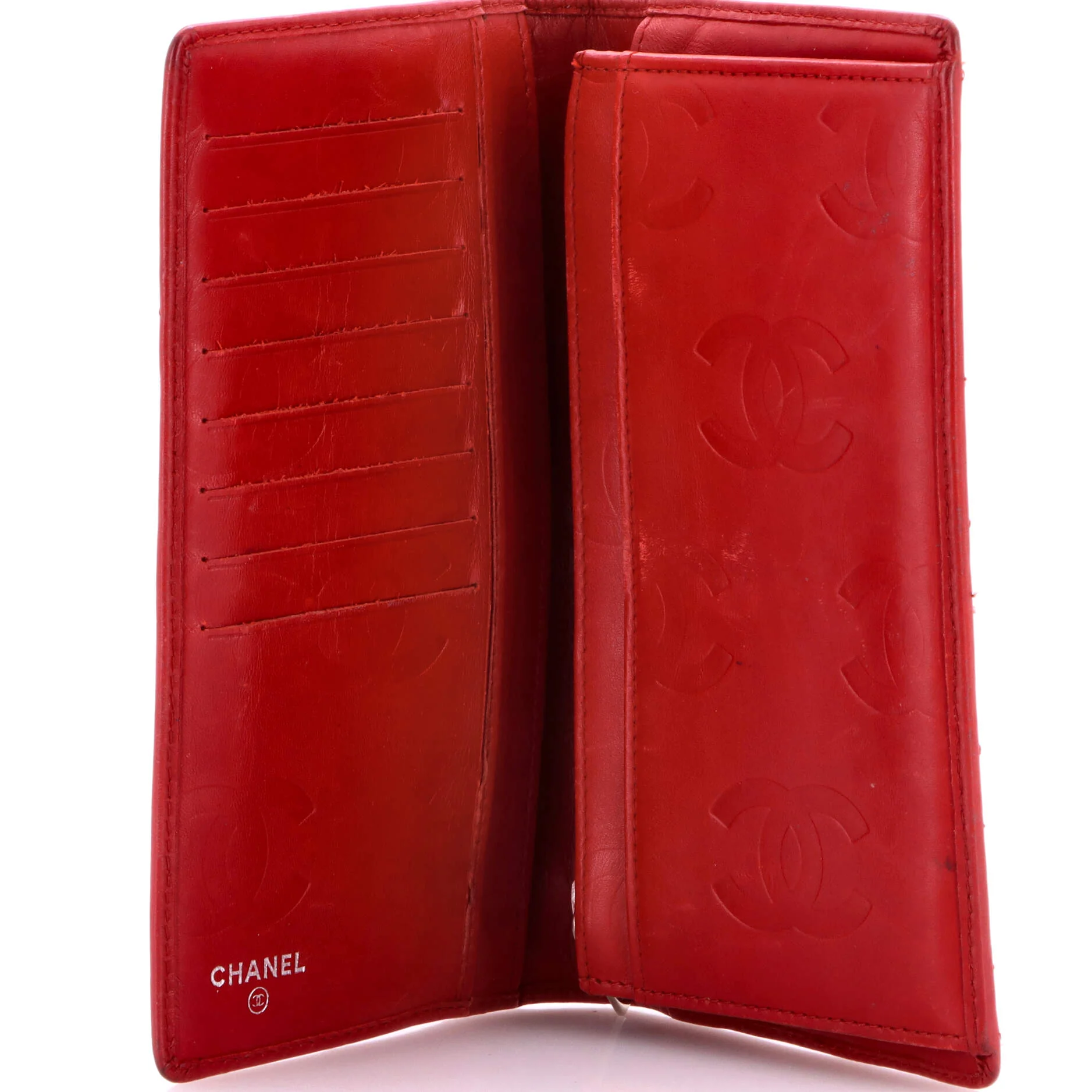 Cambon Bifold Wallet Quilted Lambskin Long - Image 5
