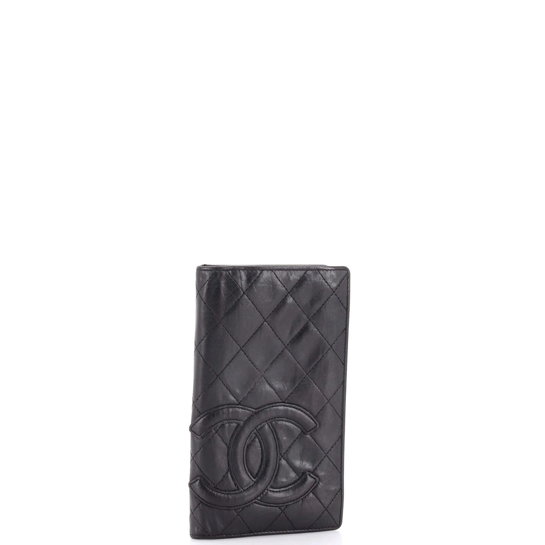 Cambon Bifold Wallet Quilted Lambskin Long - Image 2