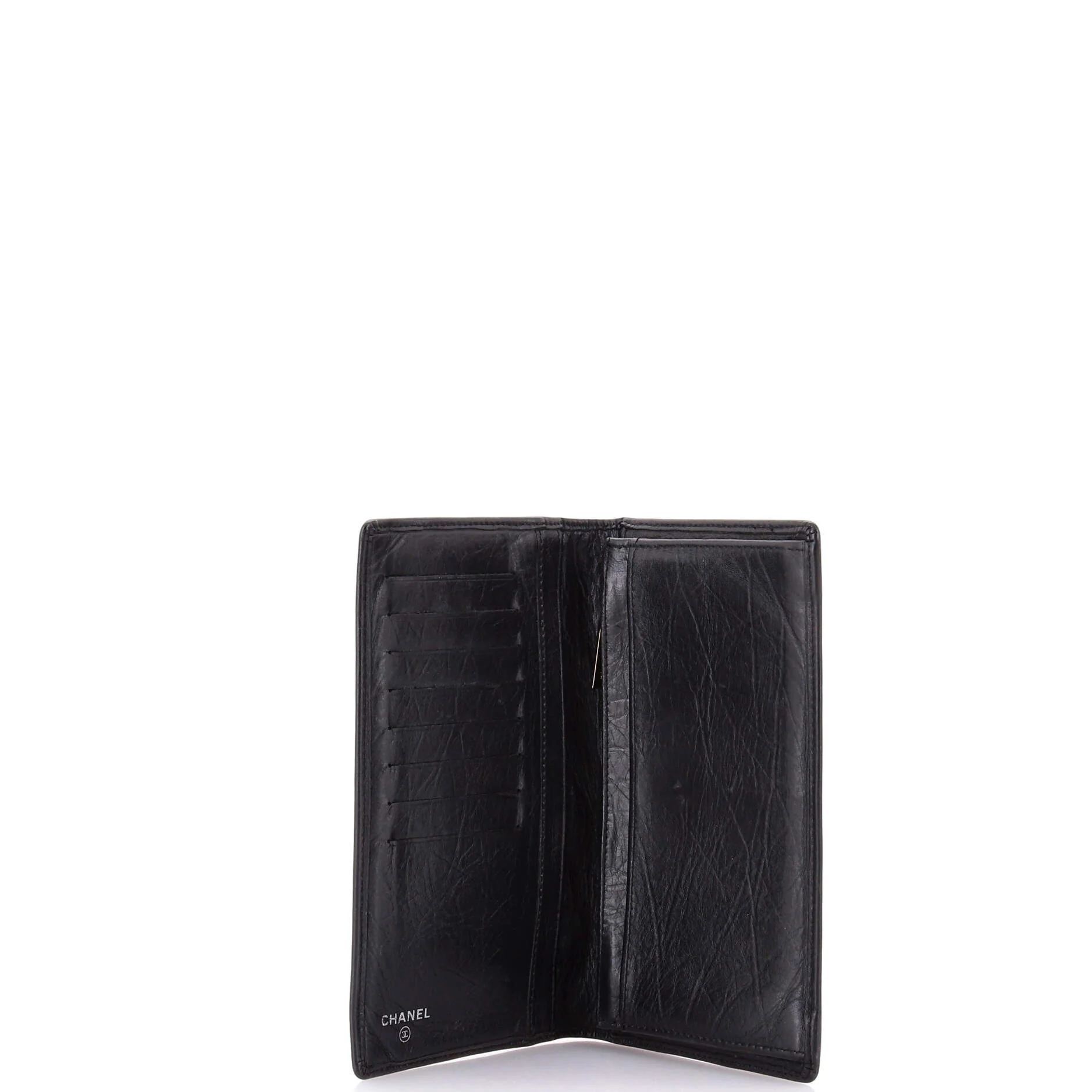 Cambon Bifold Wallet Quilted Lambskin Long - Image 5
