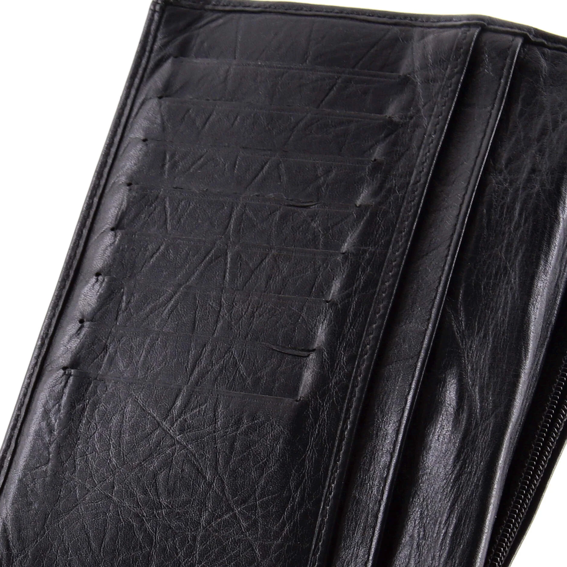 Cambon Bifold Wallet Quilted Lambskin Long - Image 6