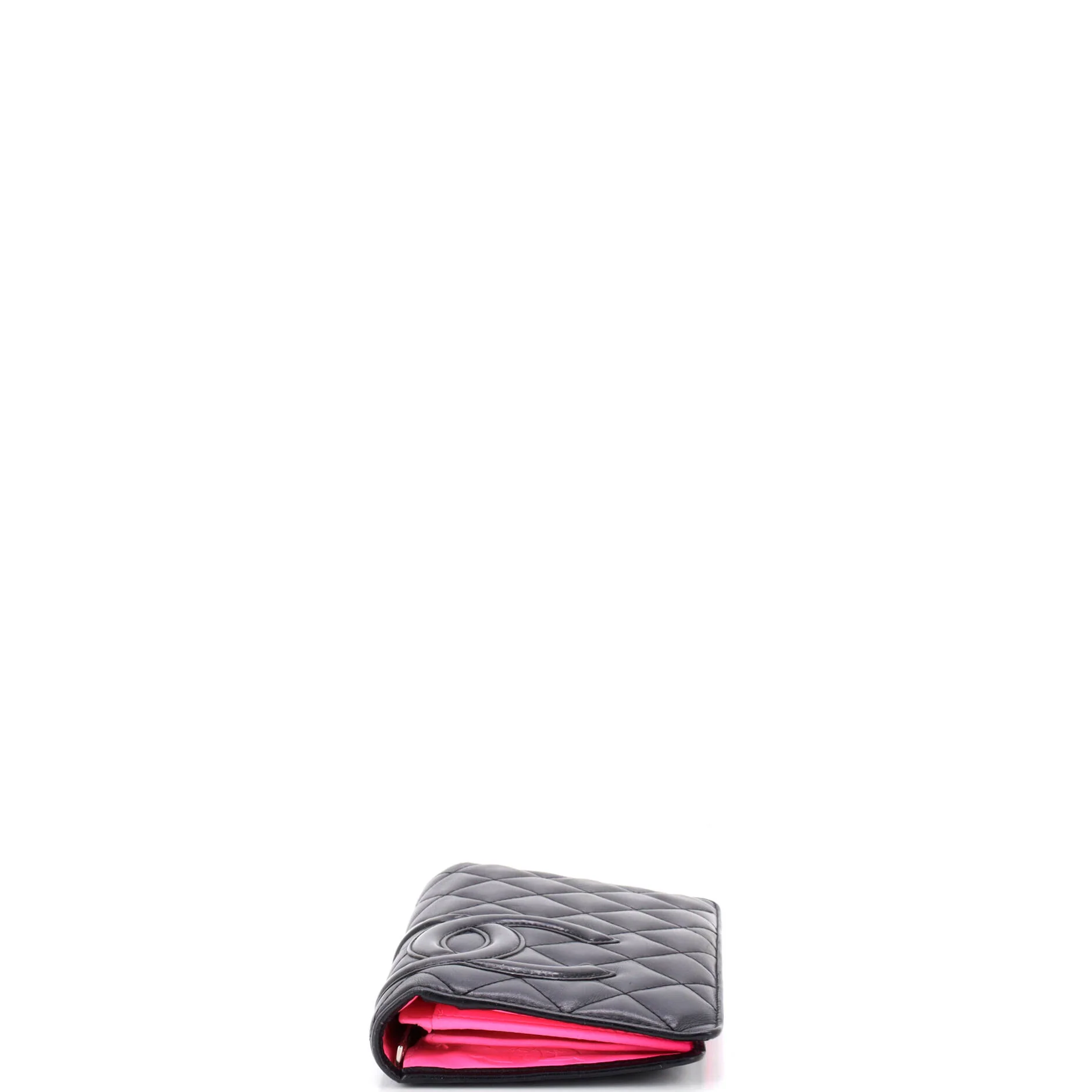 Cambon Bifold Wallet Quilted Lambskin Long - Image 4