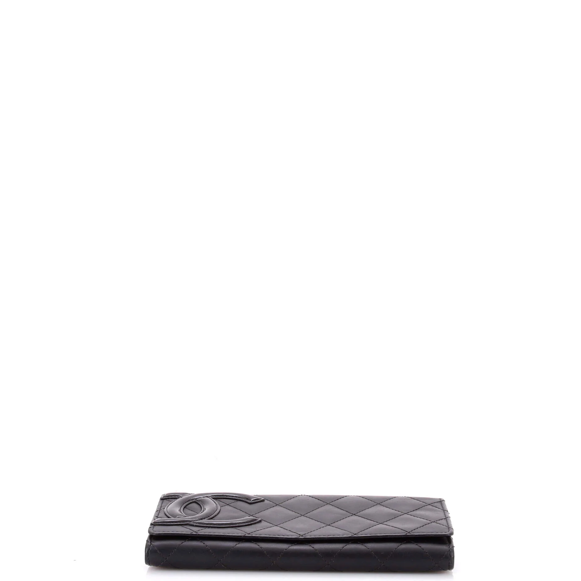 Cambon Gusset Wallet Quilted Lambskin Long - Image 4