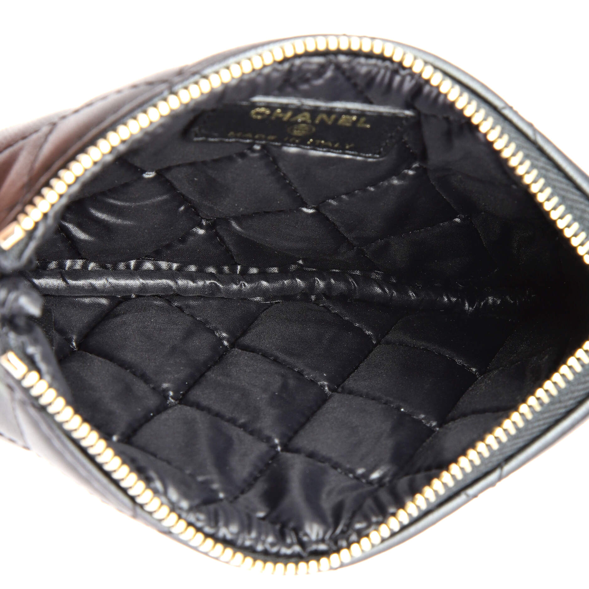 Charms Classic O Case Pouch Quilted Lambskin Mini - Image 5