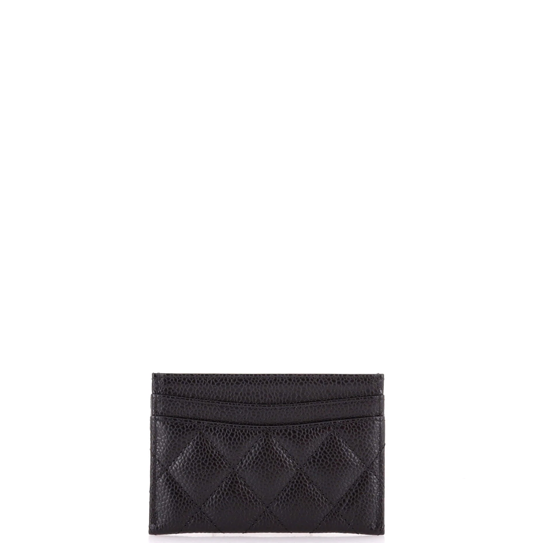 Classic Card Holder Quilted Caviar - Image 3