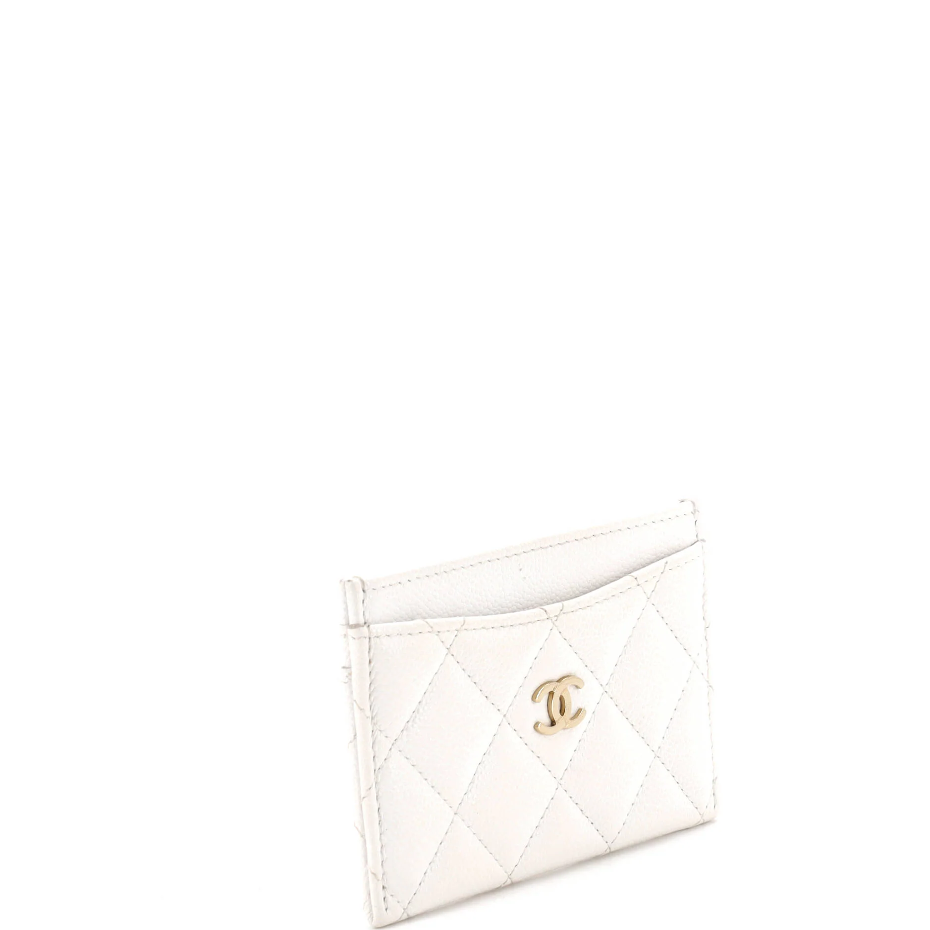 Classic Card Holder Quilted Caviar - Image 2