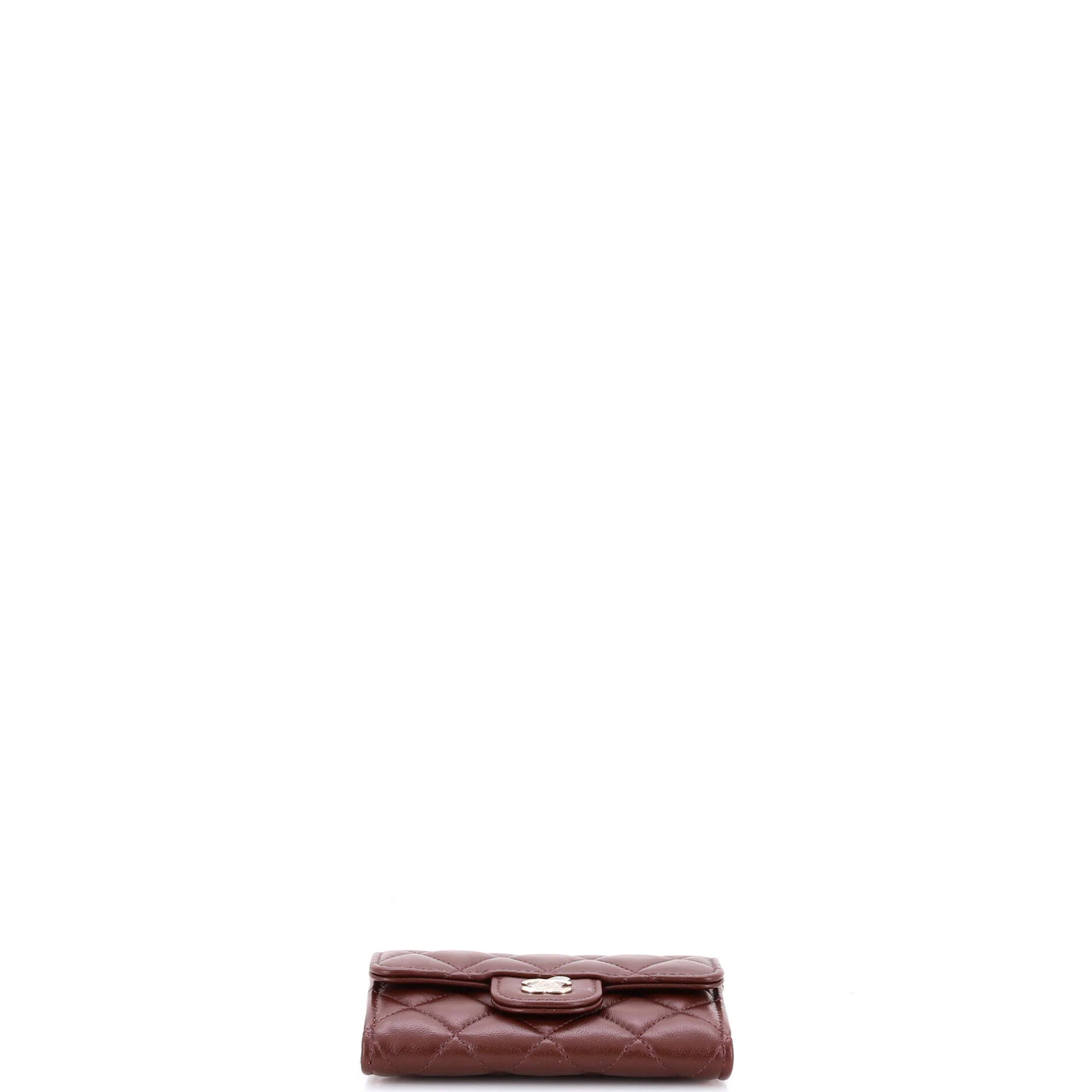 Classic Flap Card Case Quilted Lambskin - Image 4
