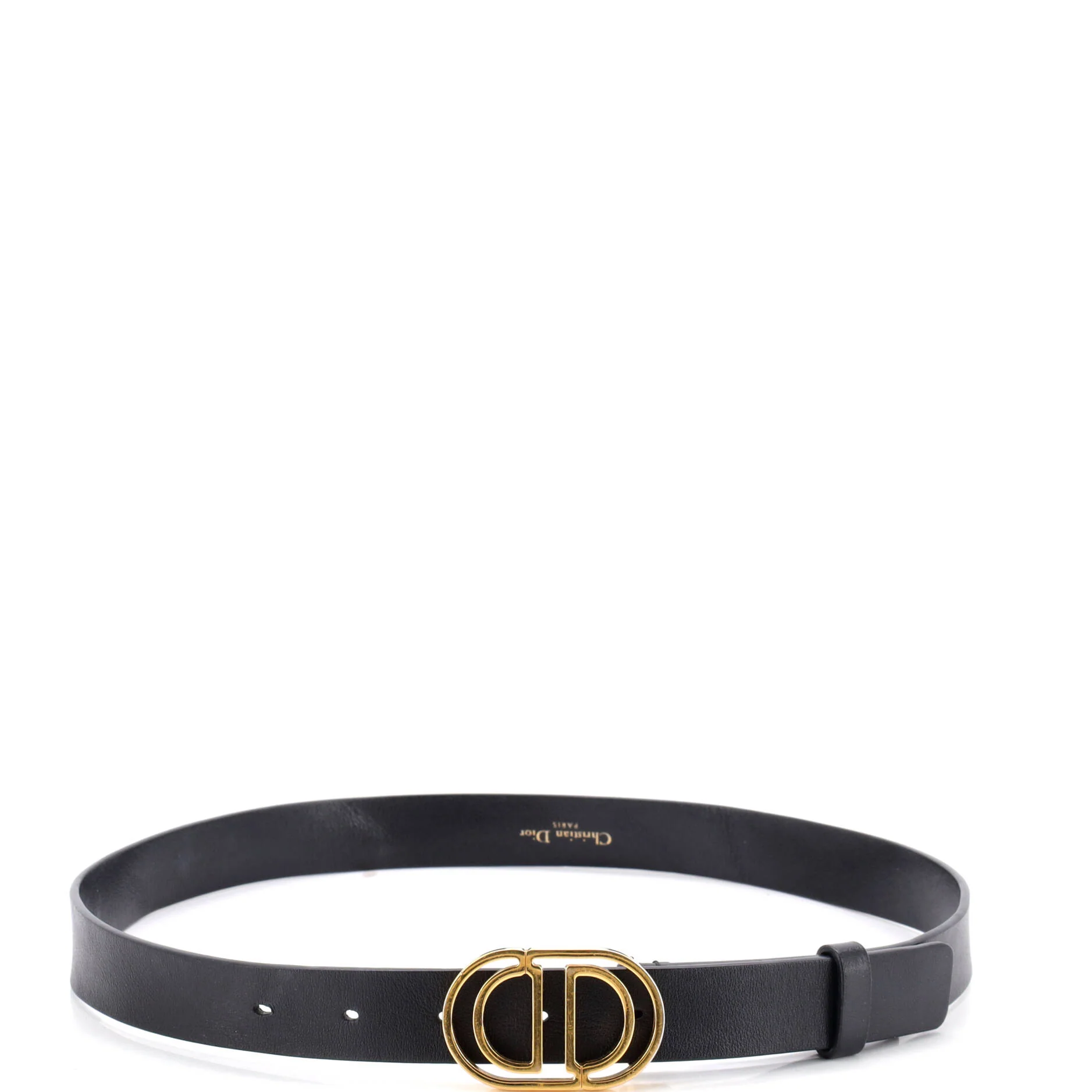 30 Montaigne Cut-Out Belt Leather Thin - Image 2