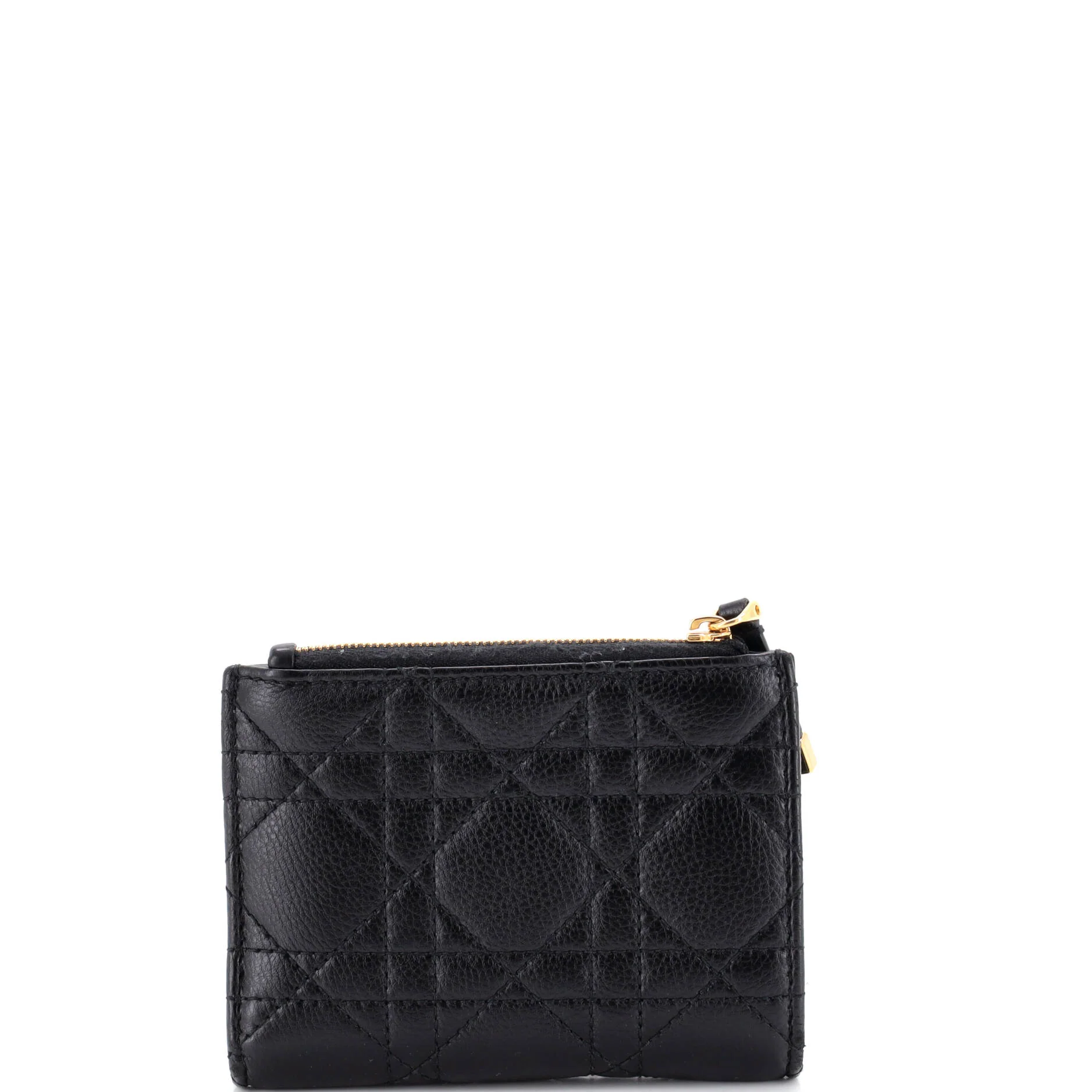 Caro Dahlia Wallet Cannage Calfskin - Image 3