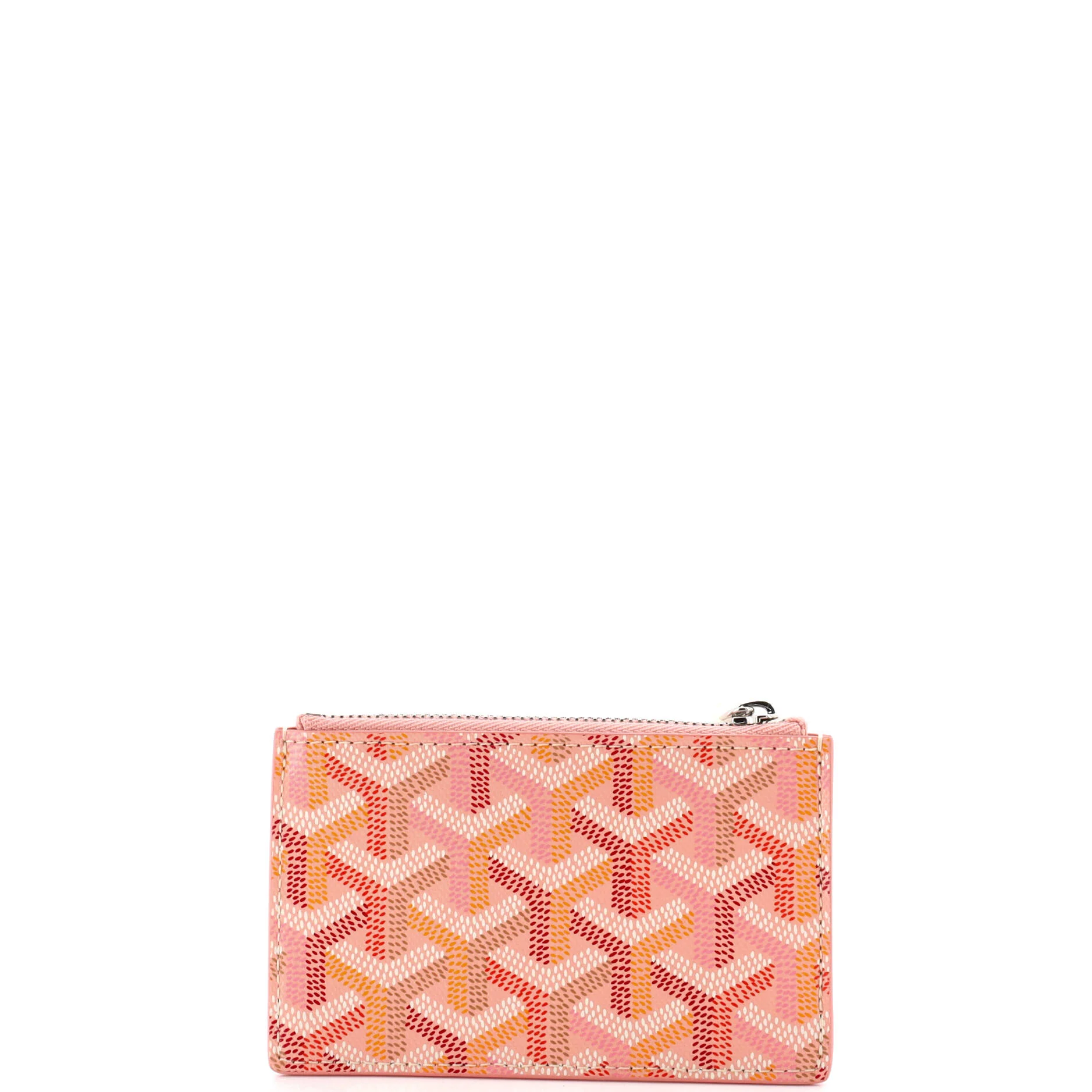 Bourbon Zipped Card Holder Coated Canvas - Image 3