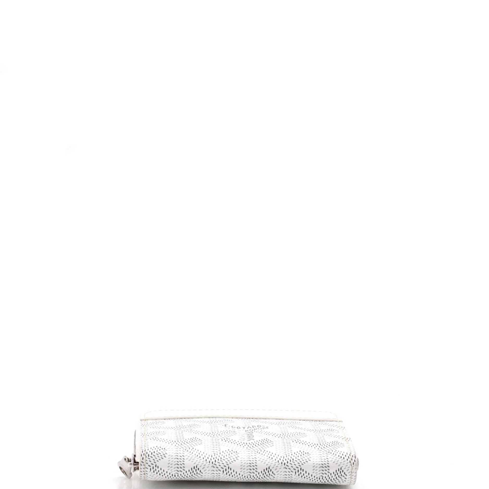 Matignon Zip Wallet Coated Canvas with Leather PM - Image 4