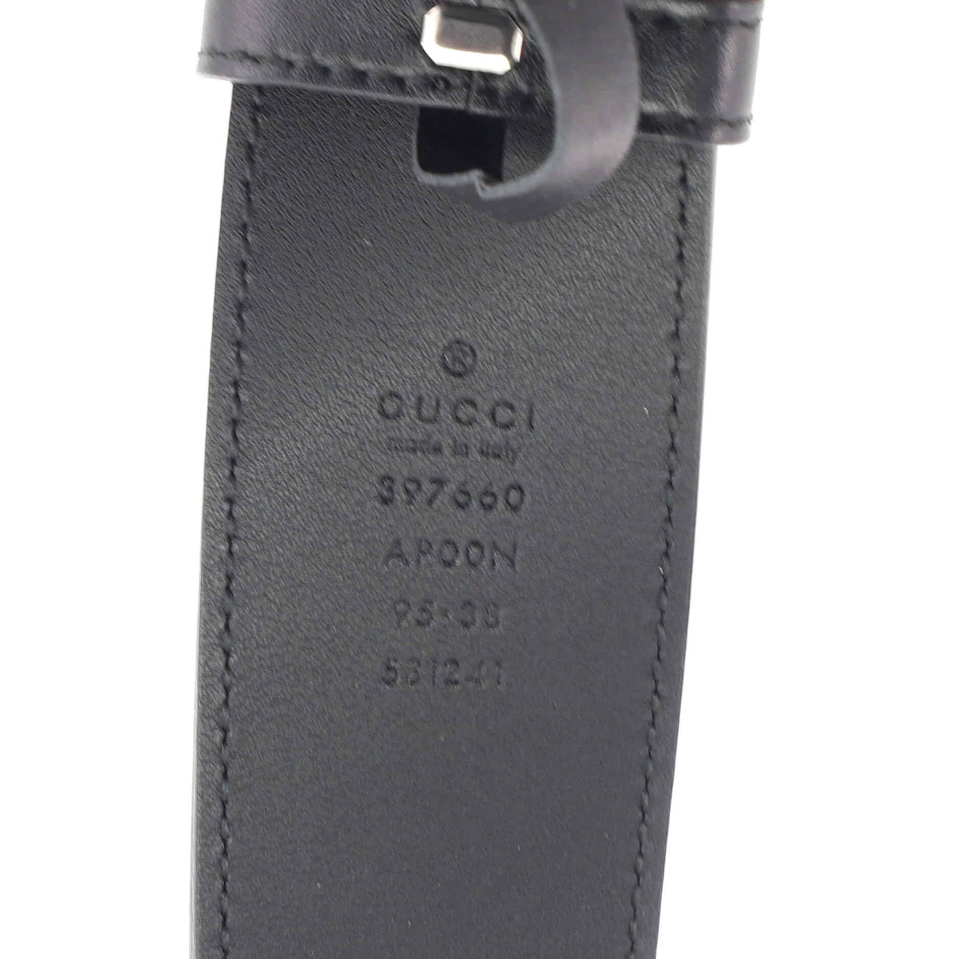 GG Marmont Belt Leather Wide - Image 3