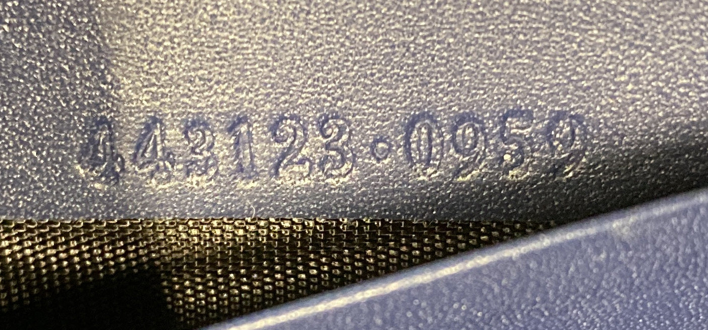 GG Marmont Zip Around Wallet Embroidered Matelasse Denim - Image 7