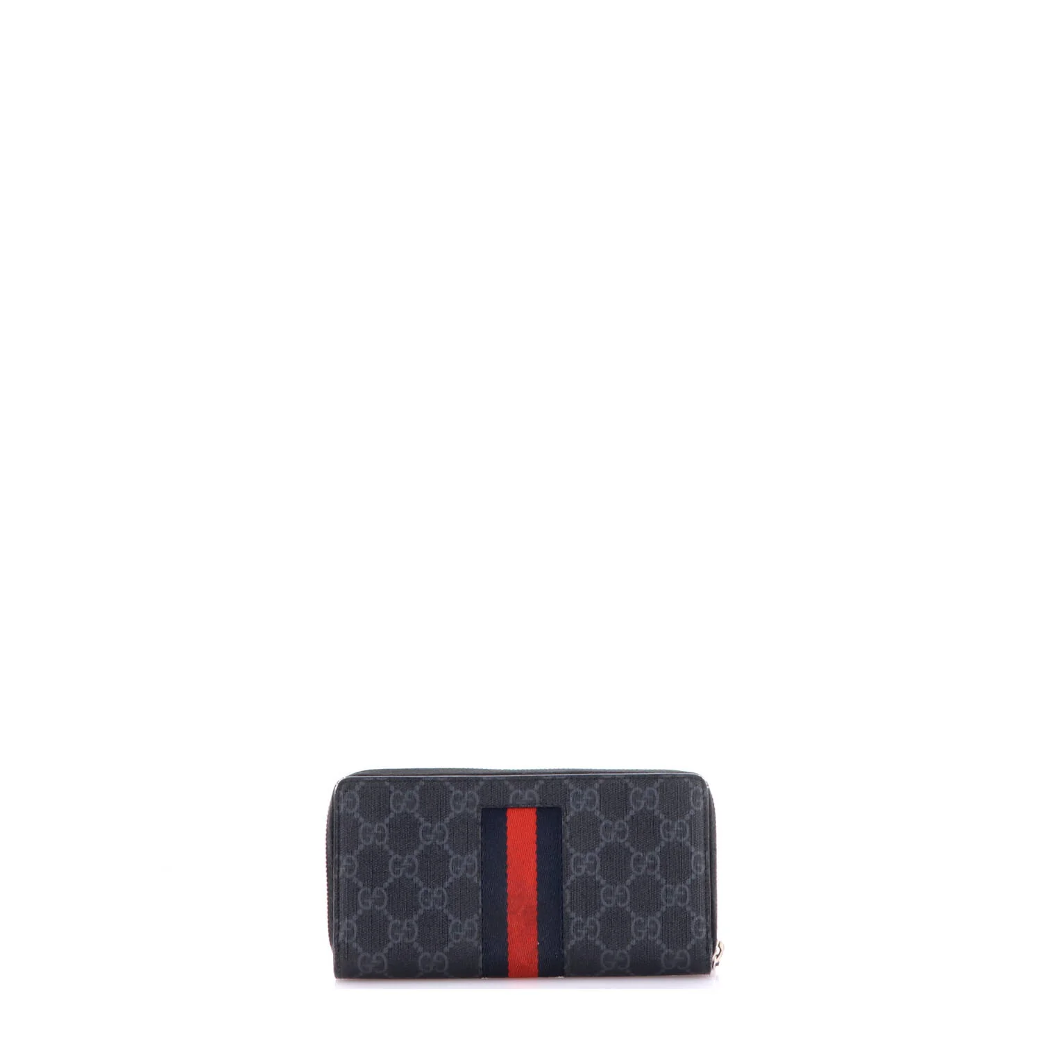 Web Zip Around Wallet GG Coated Canvas - Image 3
