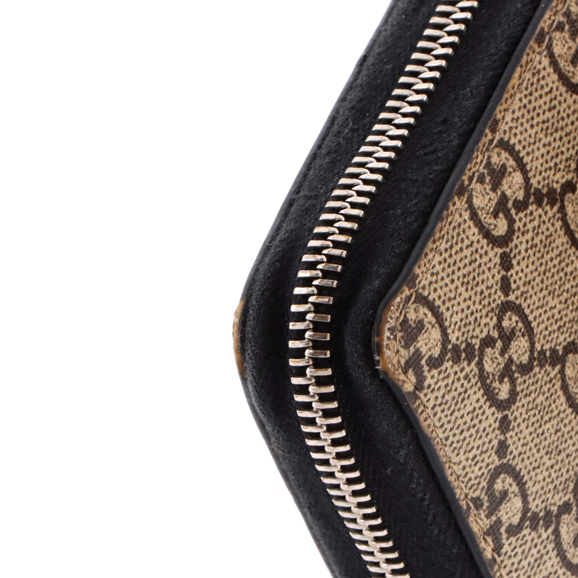 Zip Around Wallet GG Coated Canvas with Applique - Image 8