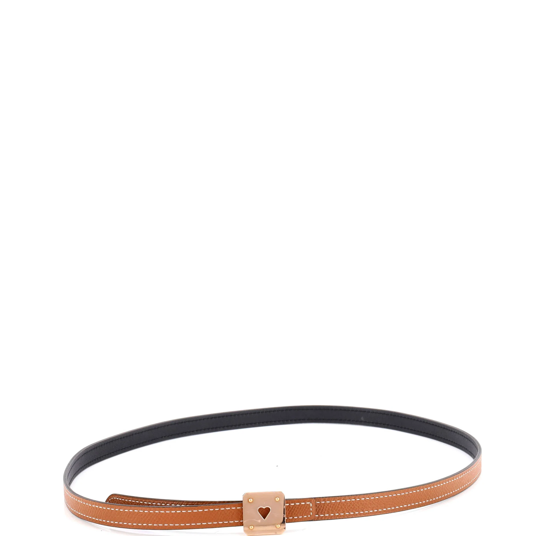As de Coeur Reversible Belt Leather Thin - Image 2