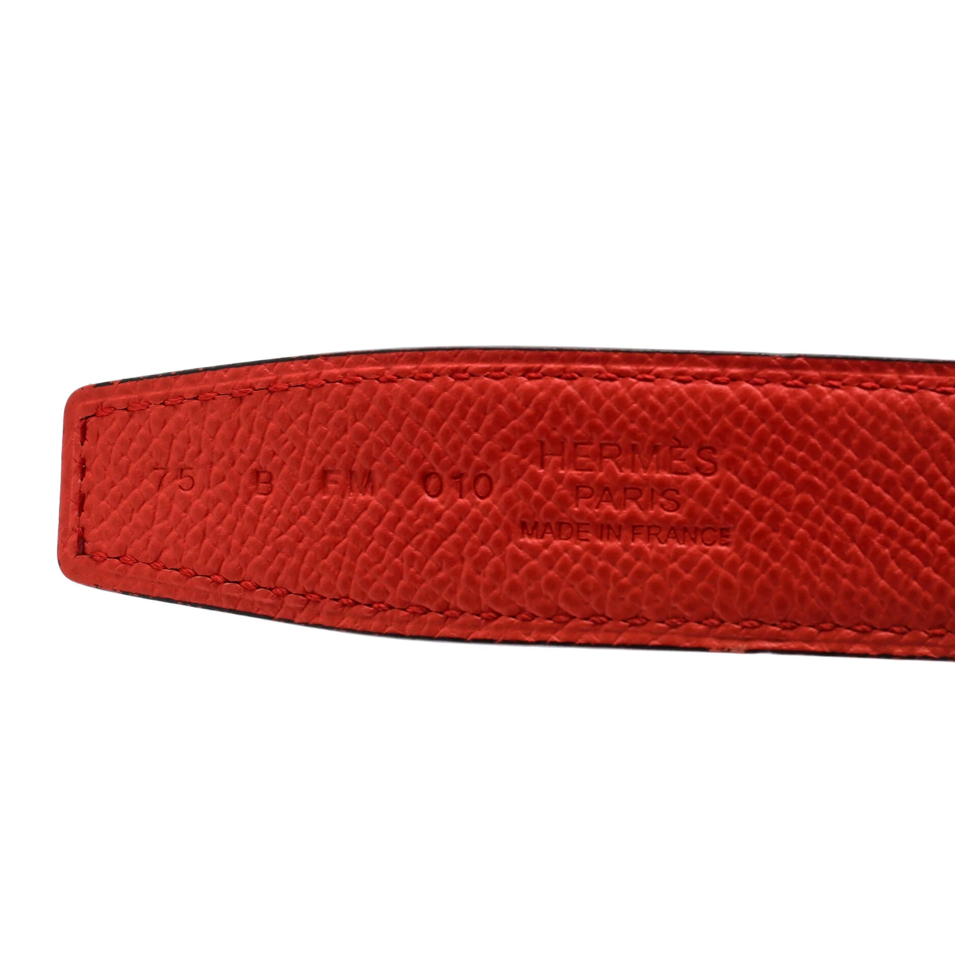 Constance Reversible Belt Leather Thin 75 - Image 4