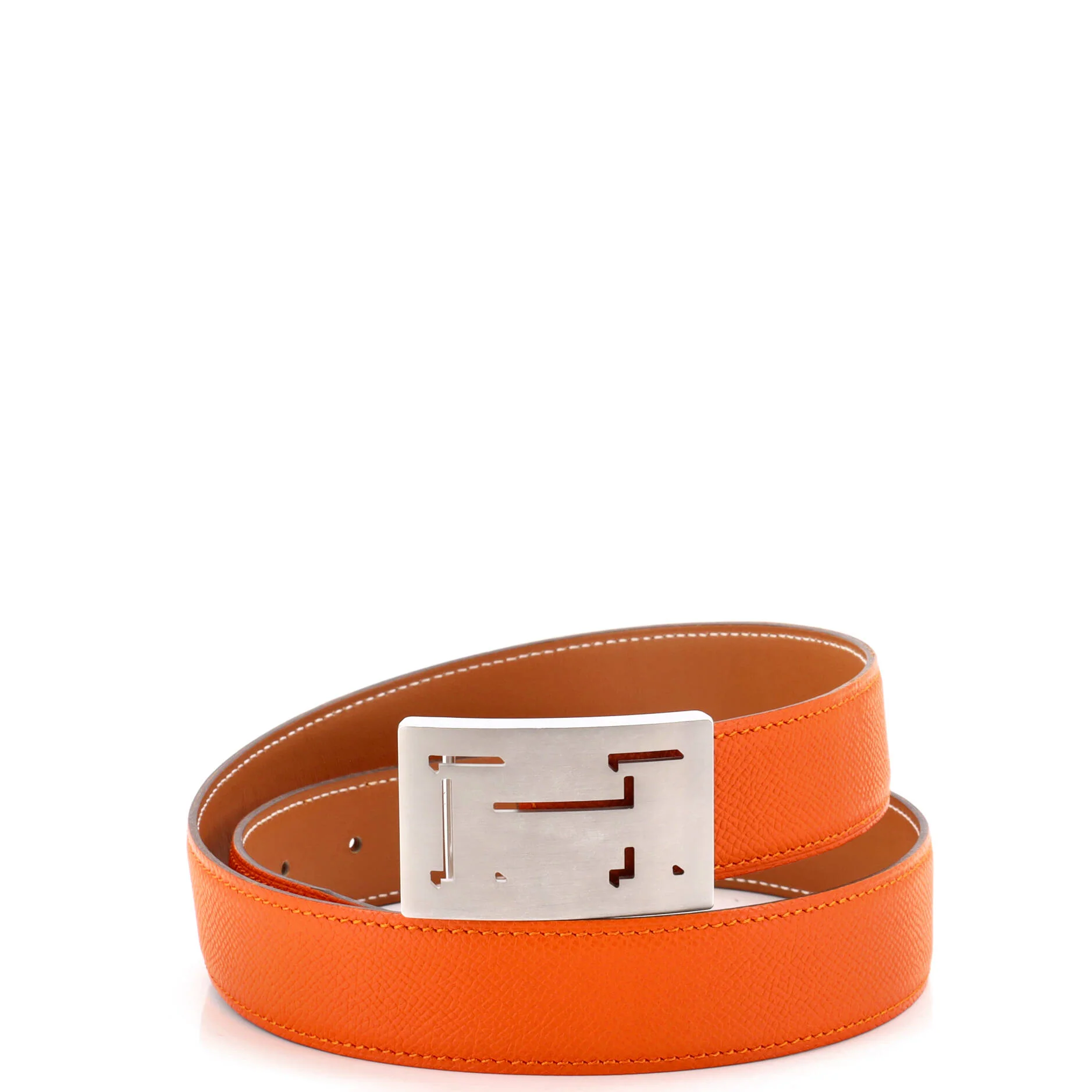 Lucky H Belt Leather Medium 90