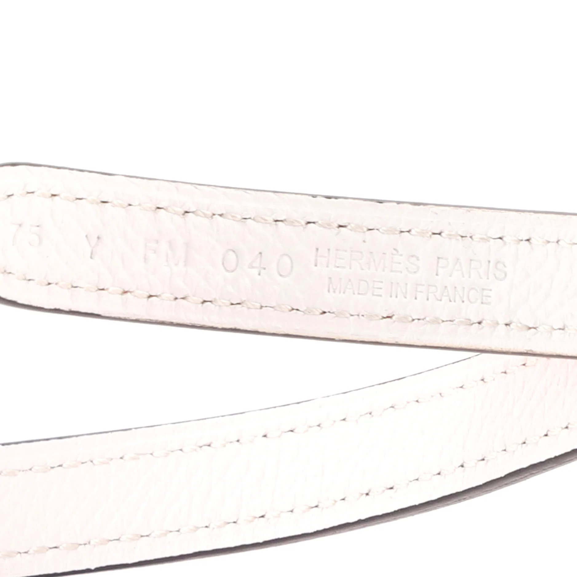 Romance Reversible Belt Leather Thin 85 - Image 3