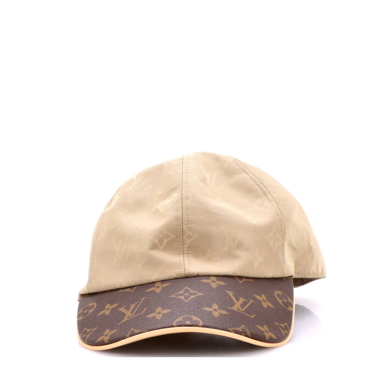 Cap Ou Pas Baseball Cap Monogram Silk and Polyester with Monogram Canvas