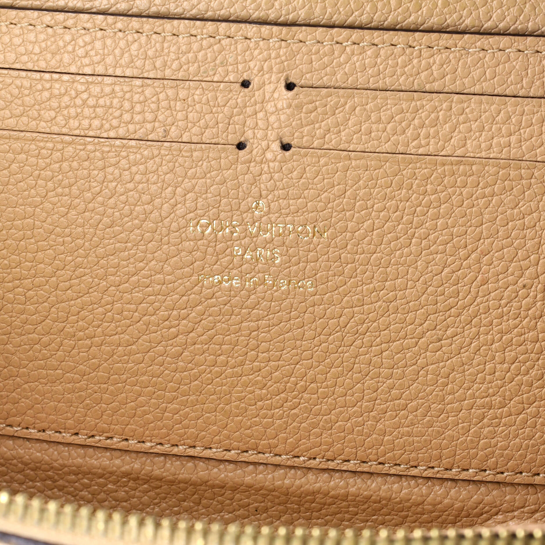 Clemence Wallet Monogram Empreinte Leather - Image 7