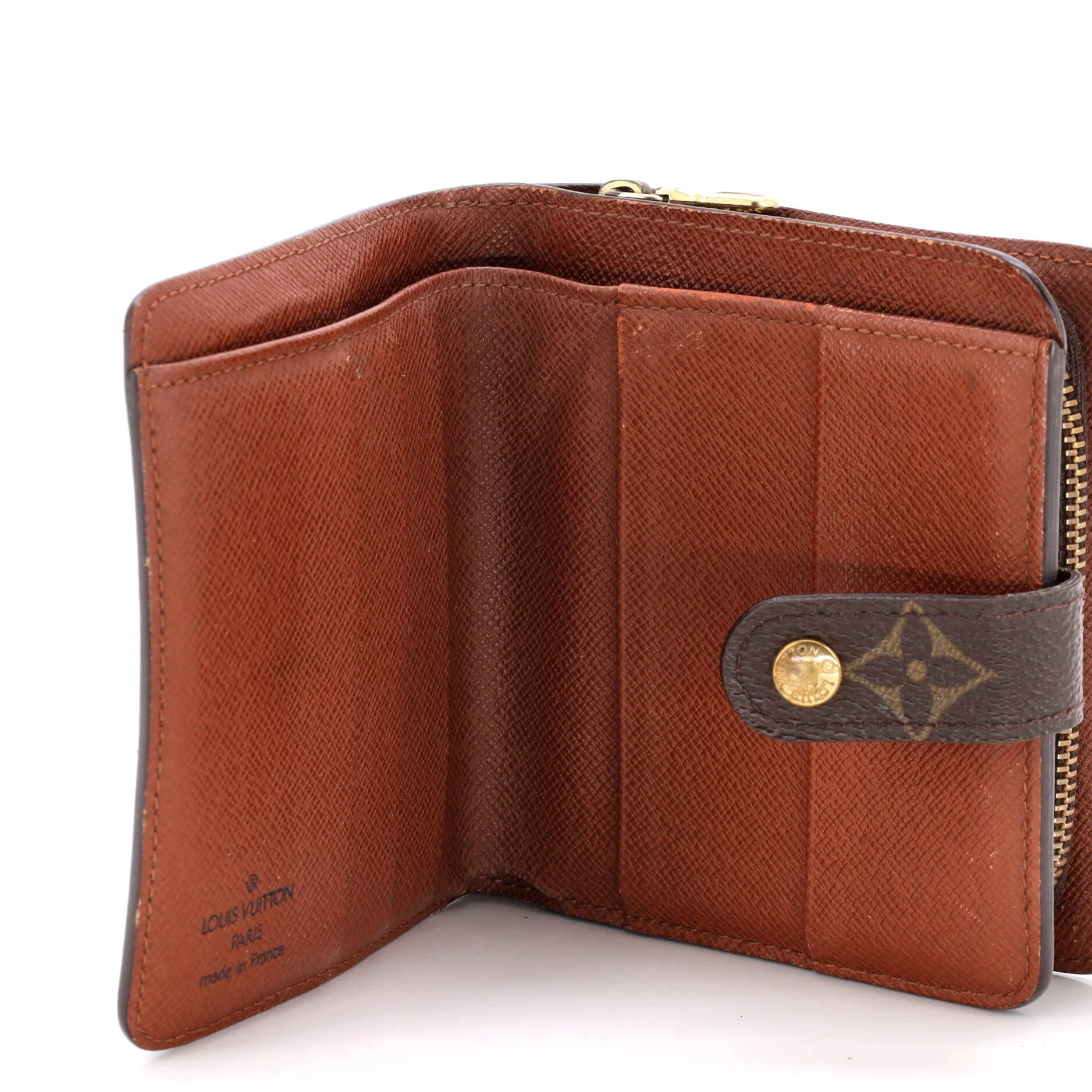Compact Zippe Wallet Monogram Canvas - Image 5