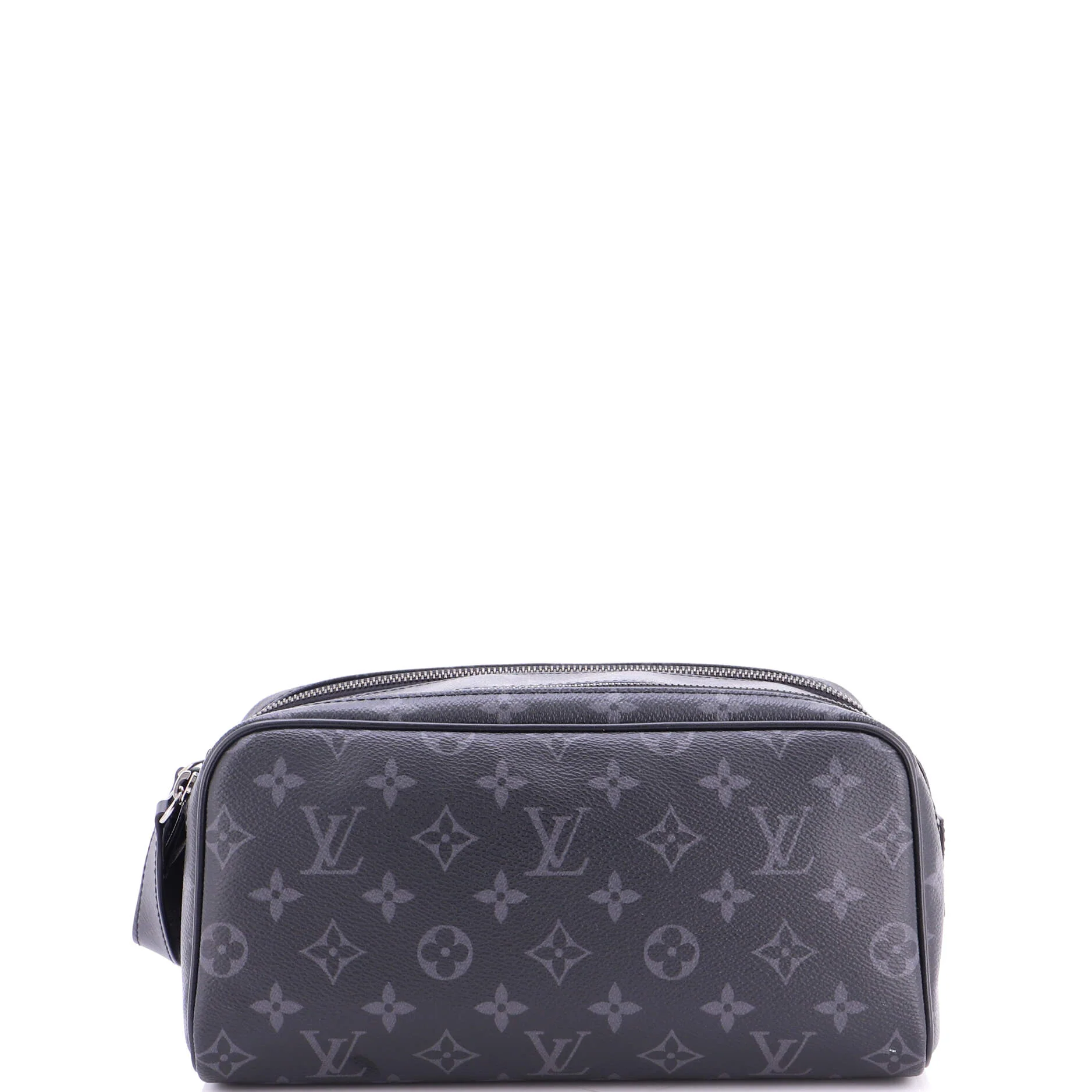Dopp Kit Toiletry Pouch Monogram Eclipse Canvas