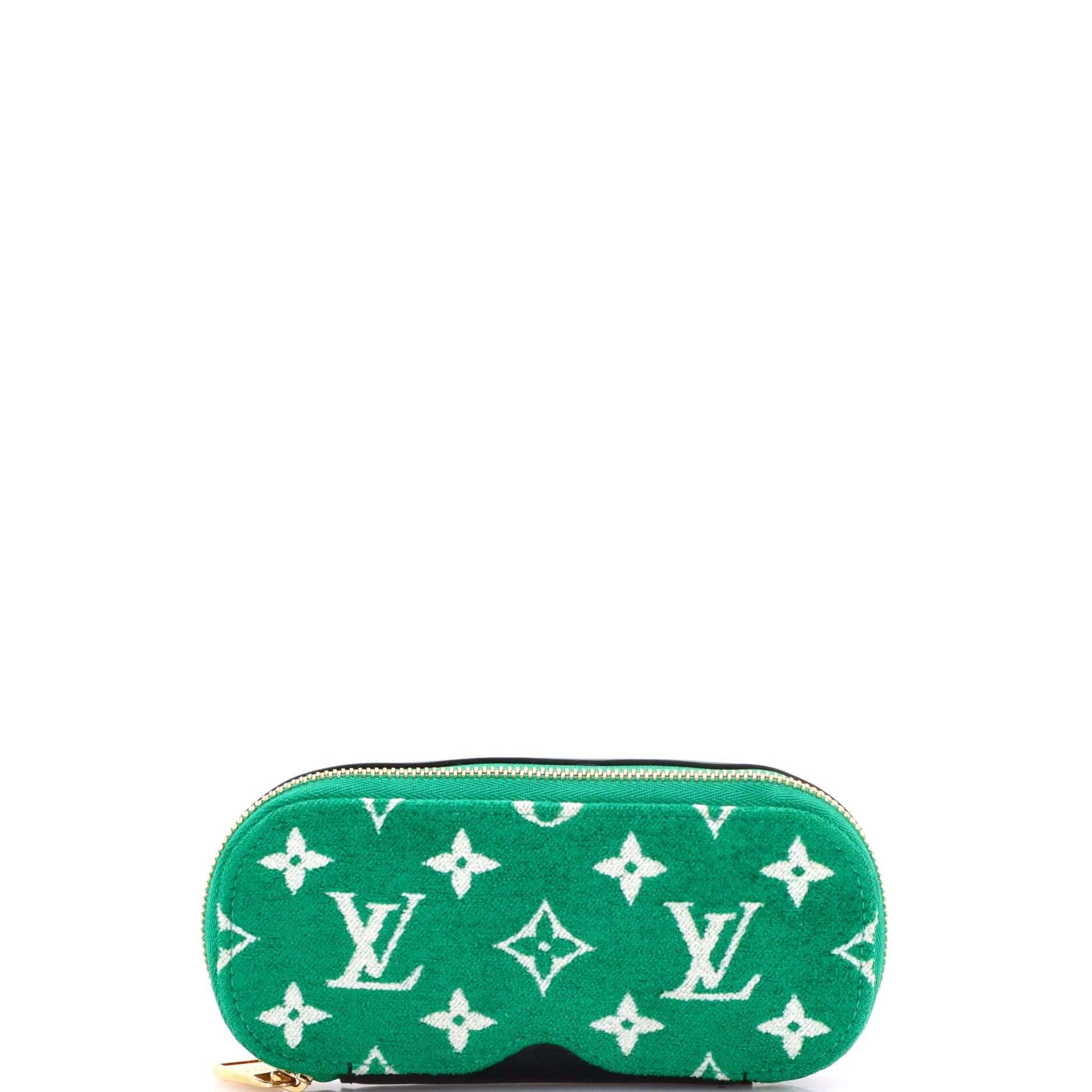 Glasses Case LV Match Monogram Jacquard Velvet GM
