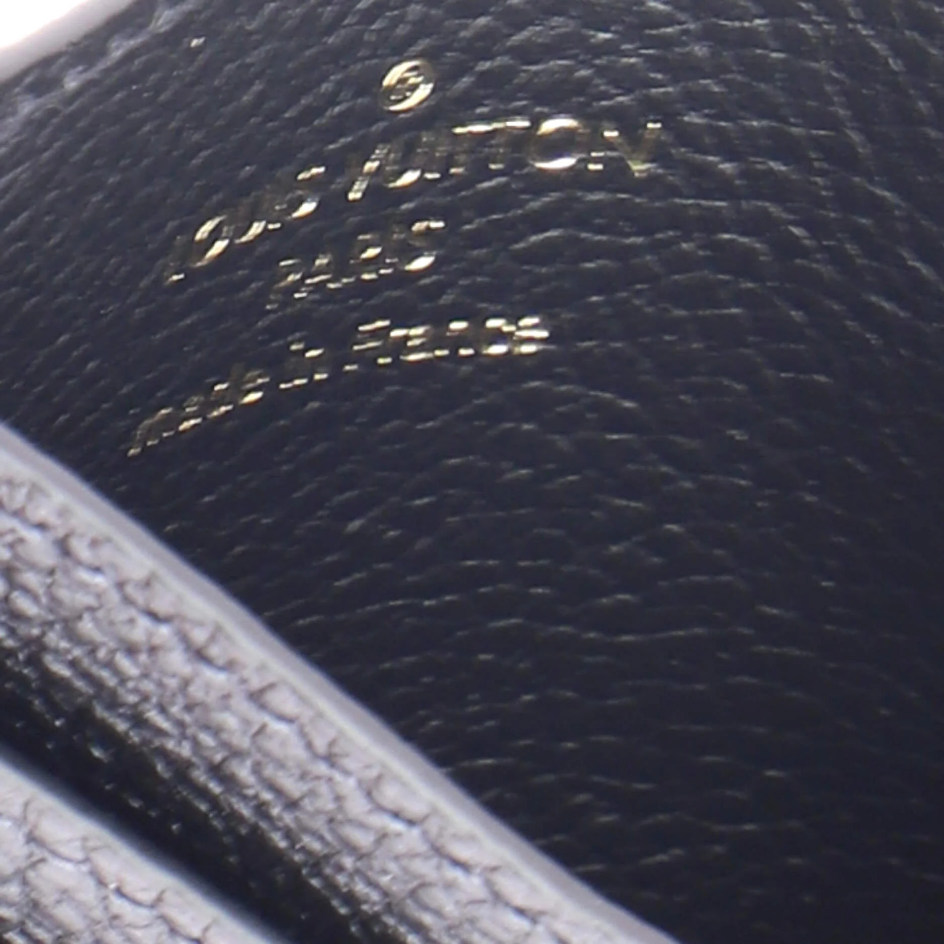 LV Charms Card Holder Monogram Empreinte Leather - Image 6