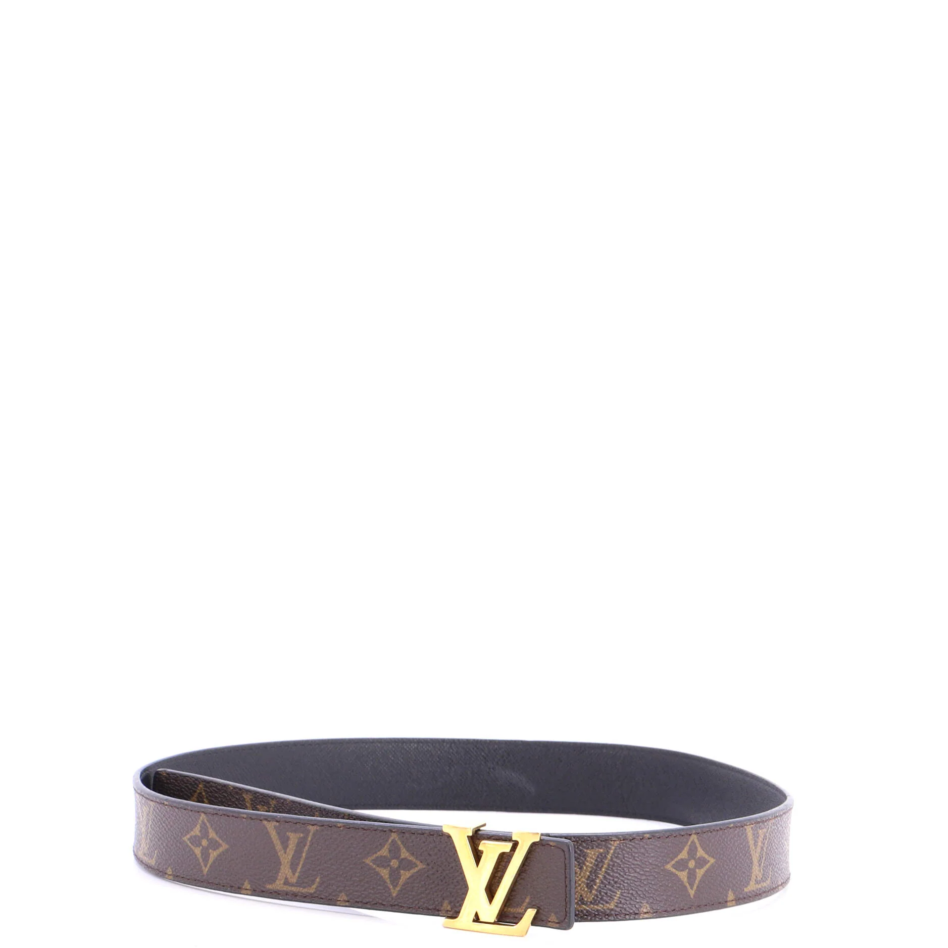 LV Iconic Reversible Belt Monogram Canvas and Leather Medium