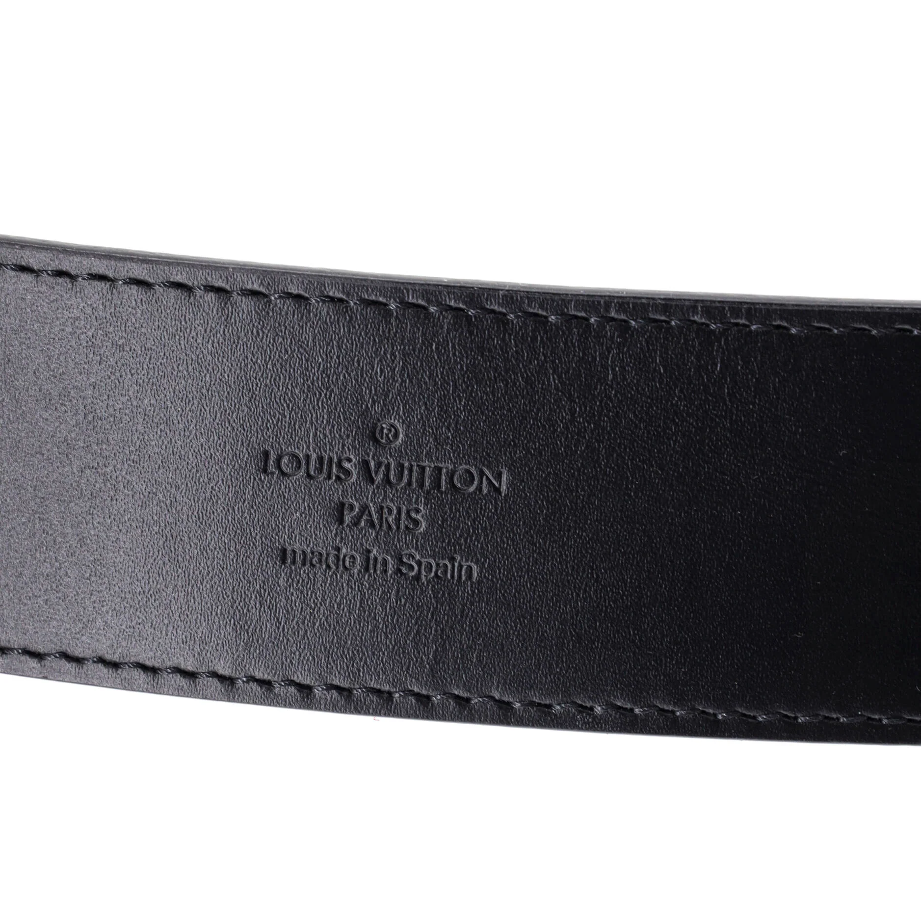 LV Initiales Belt Damier Graphite Wide - Image 3