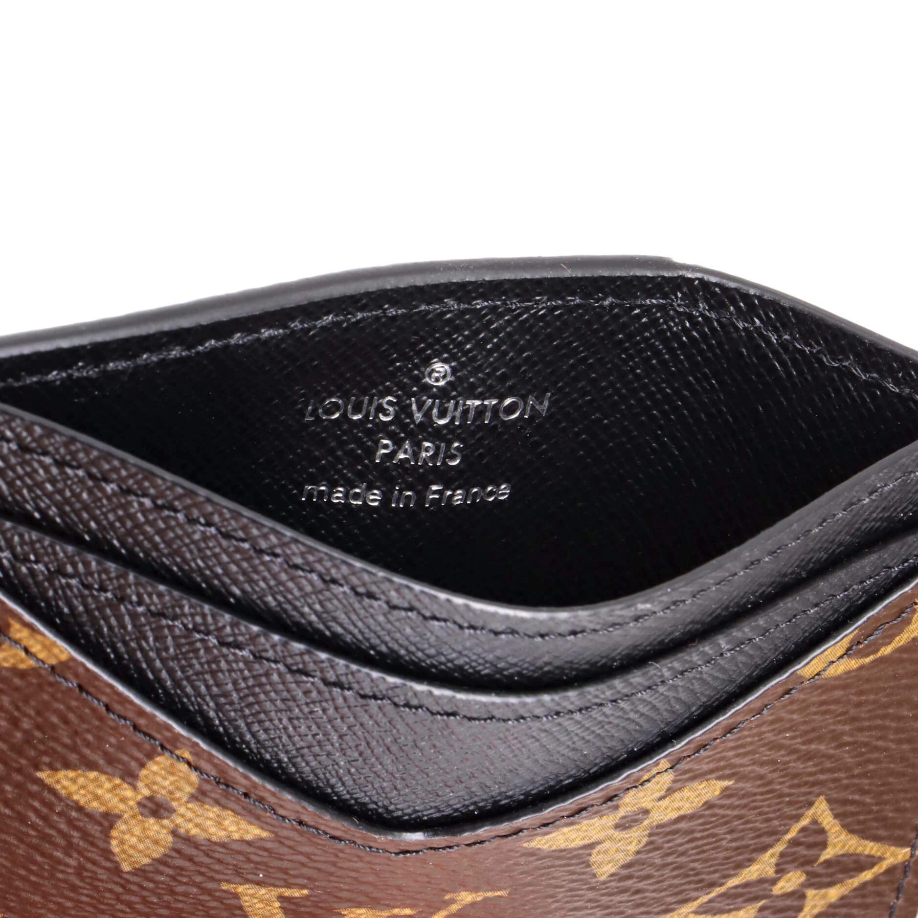 Neo Card Holder Macassar Monogram Canvas - Image 7