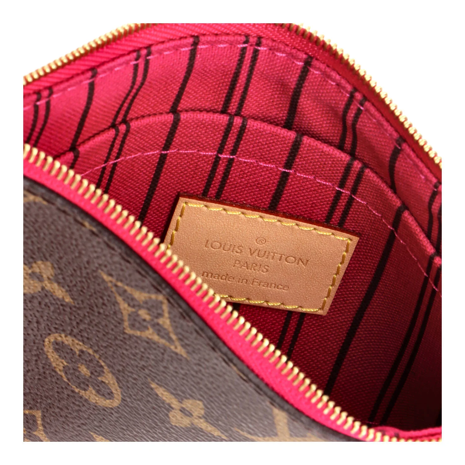 Neverfull Pochette Monogram Canvas Small - Image 8