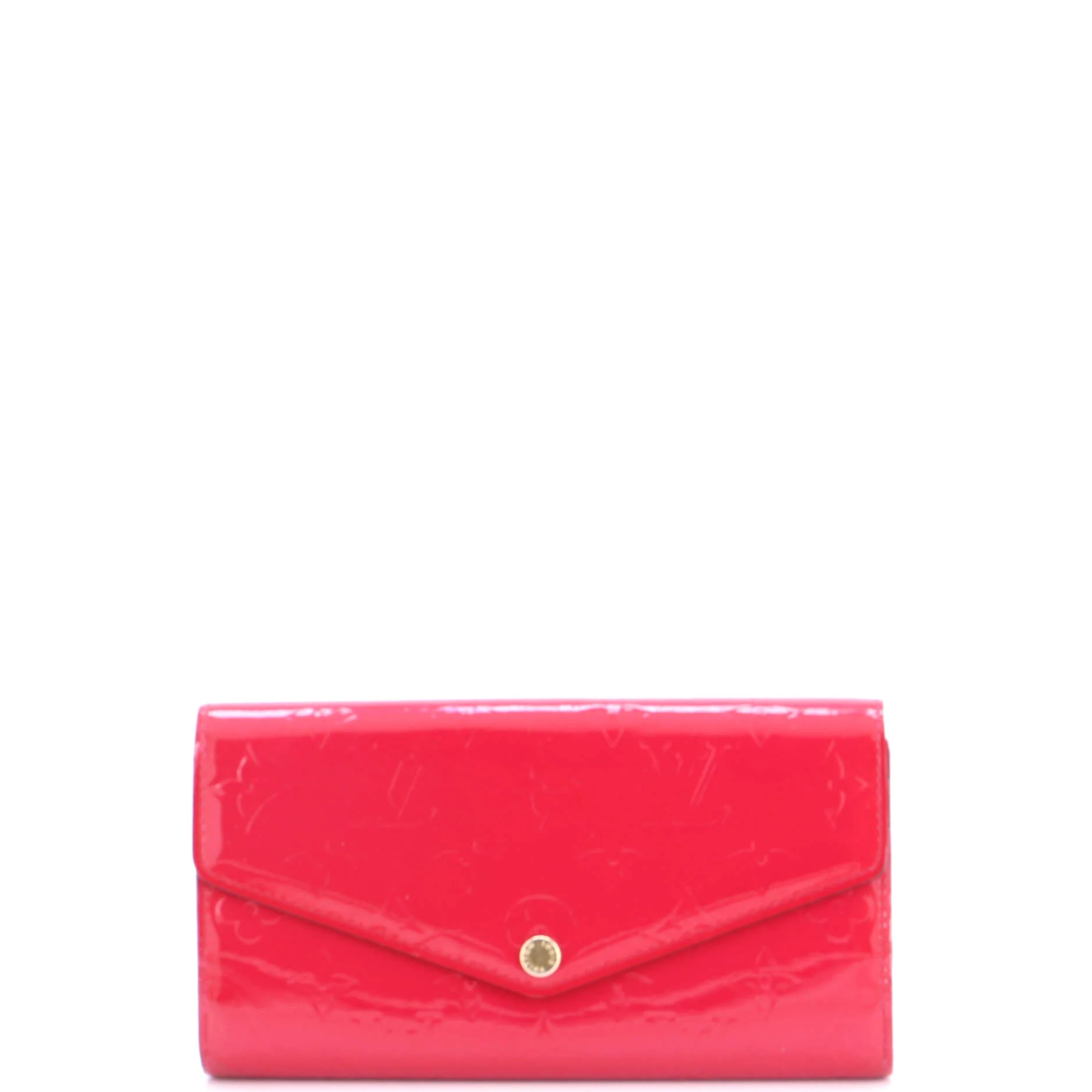 Sarah Wallet NM Monogram Vernis