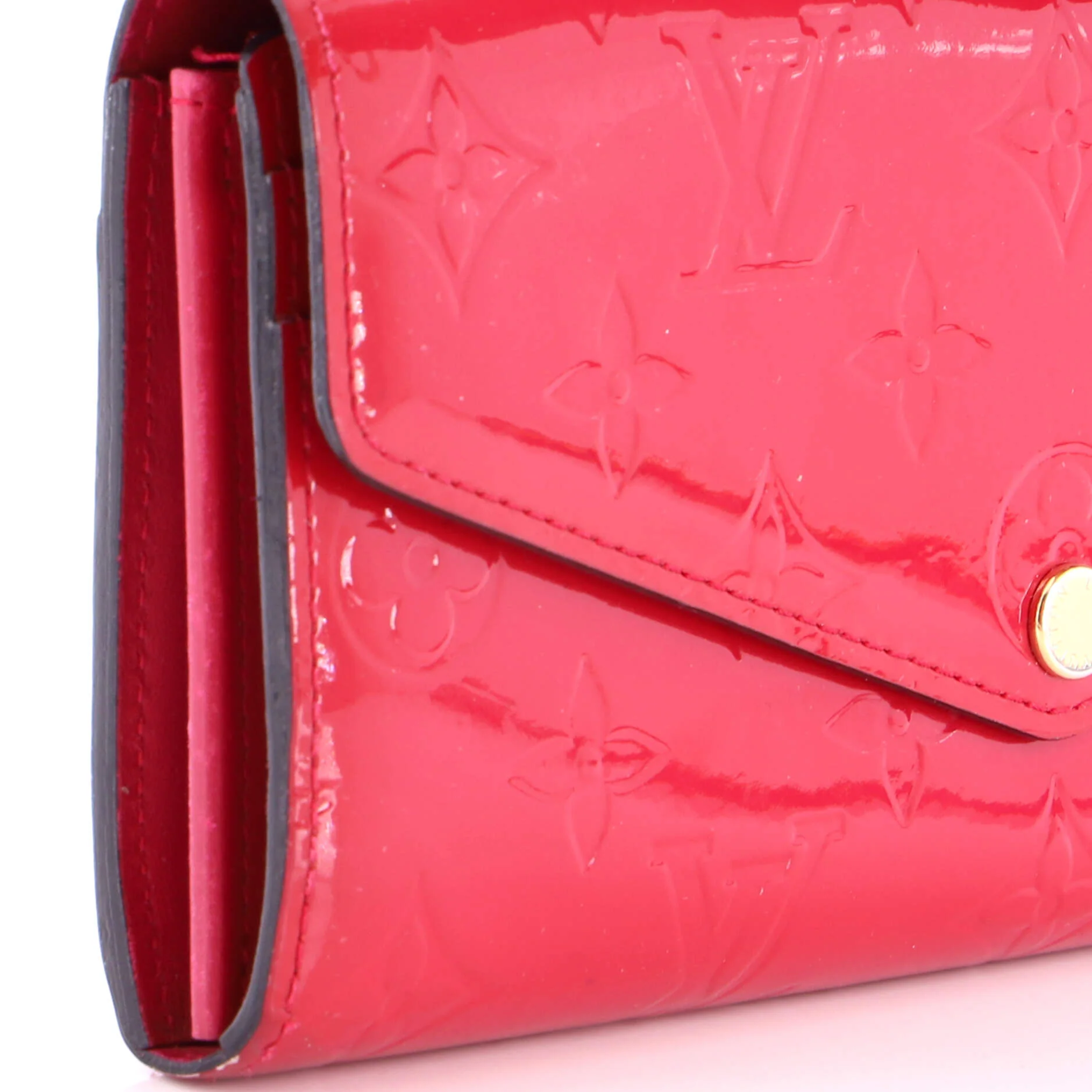 Sarah Wallet NM Monogram Vernis - Image 6