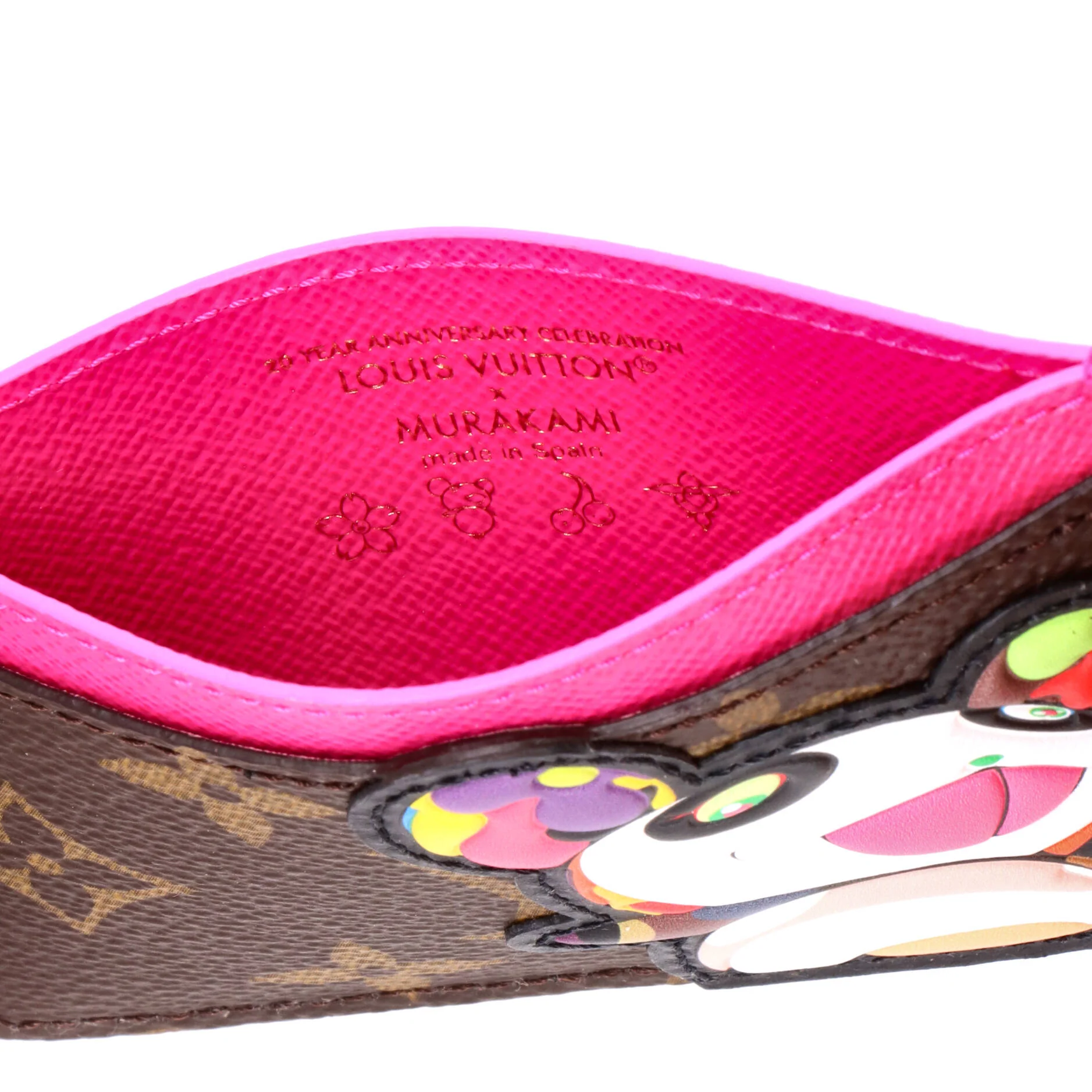 x Takashi Murakami Card Holder Limited Edition Monogram Panda - Image 7