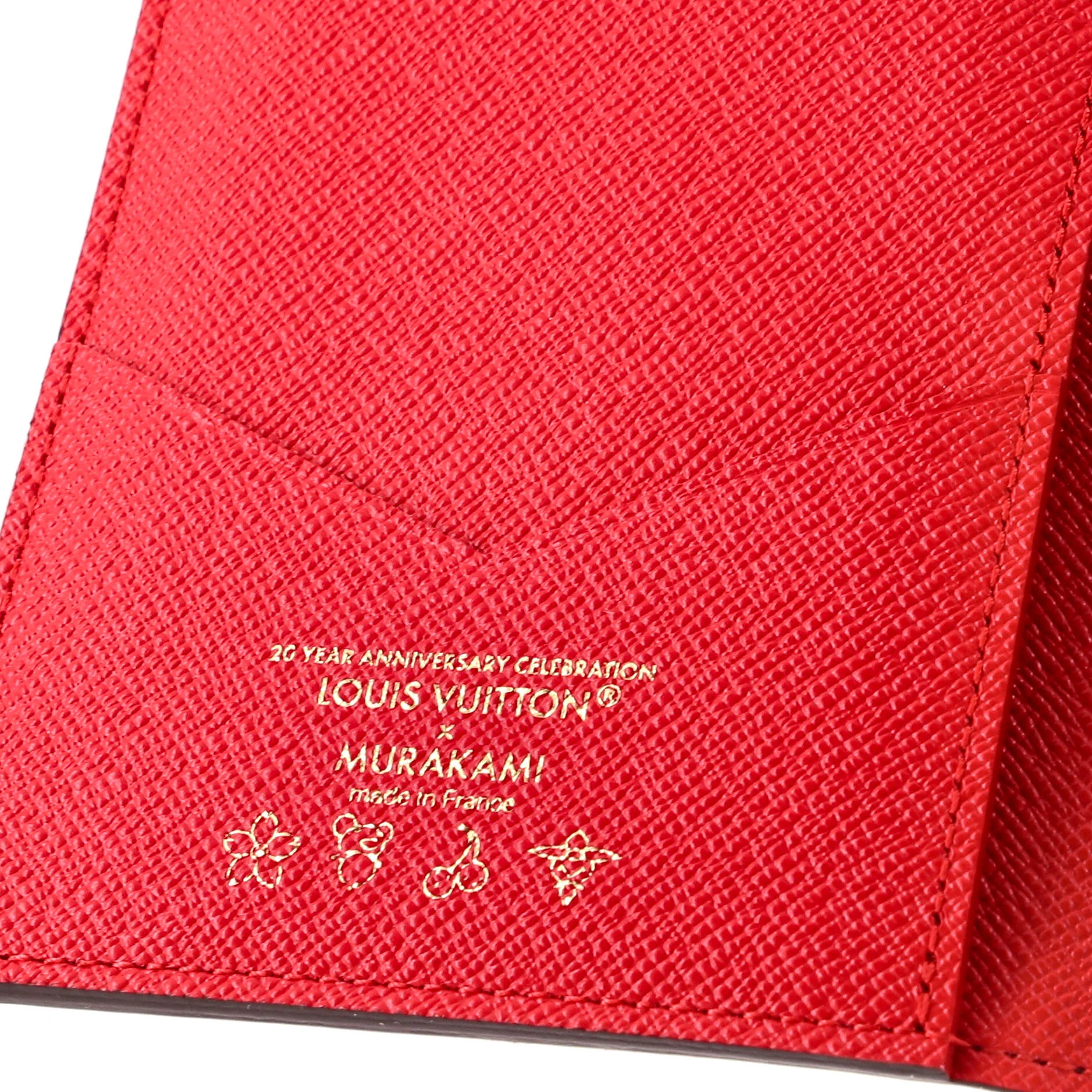 x Takashi Murakami Passport Cover Limited Edition Monogram Cerises - Image 6