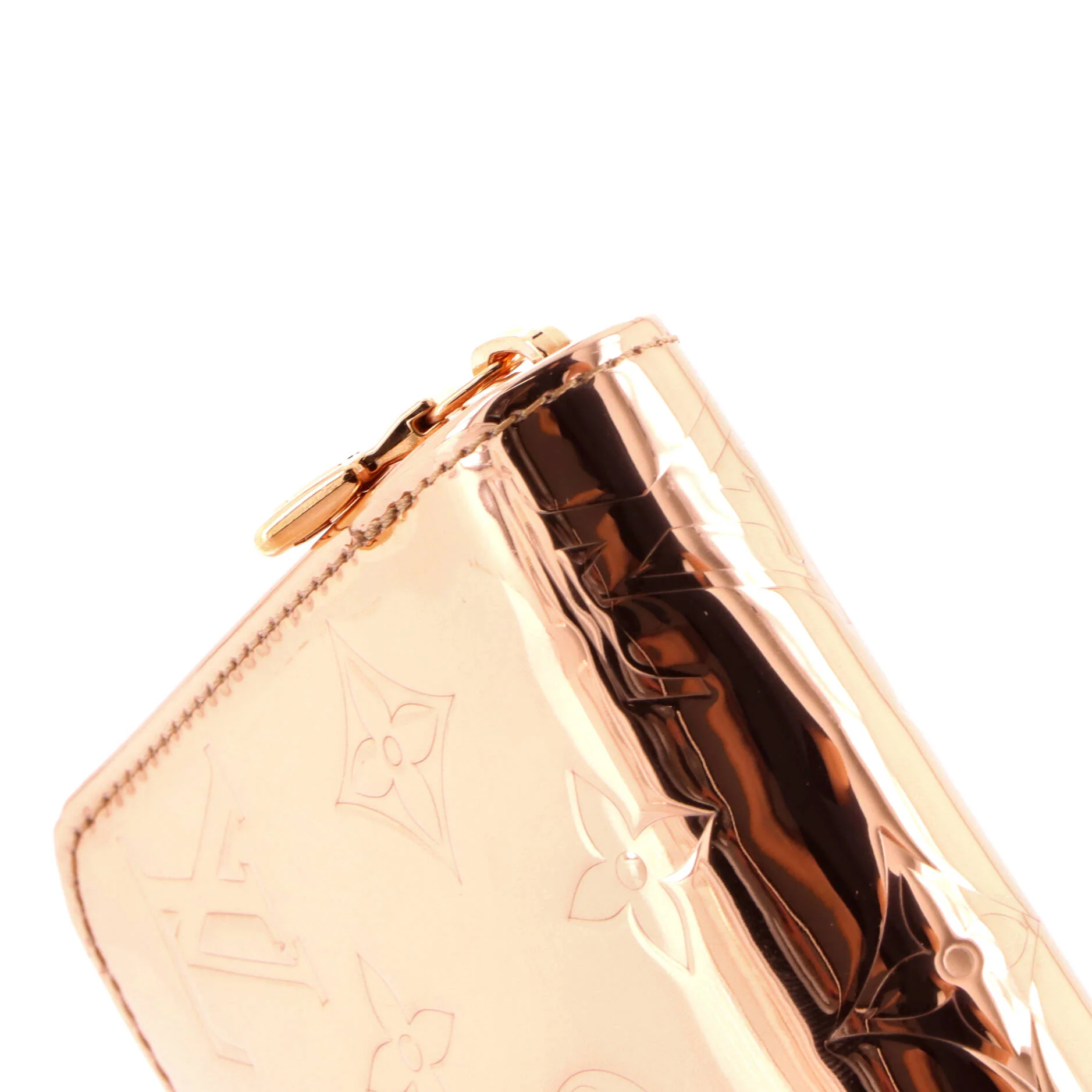 Zippy Wallet Monogram Mirror Coated Canvas - Image 6