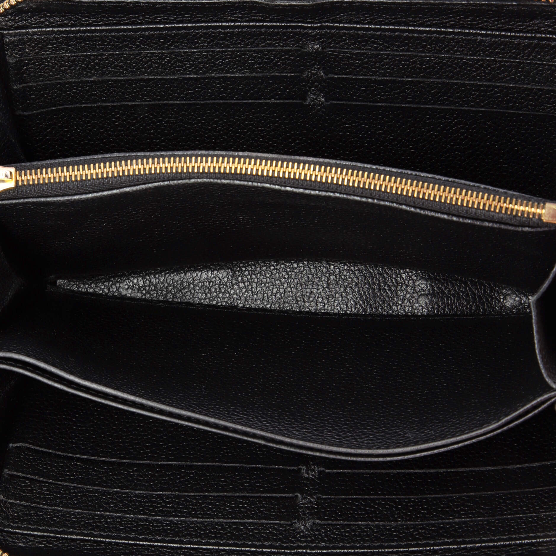 Zippy Wallet Whipstitch Monogram Empreinte Leather - Image 5