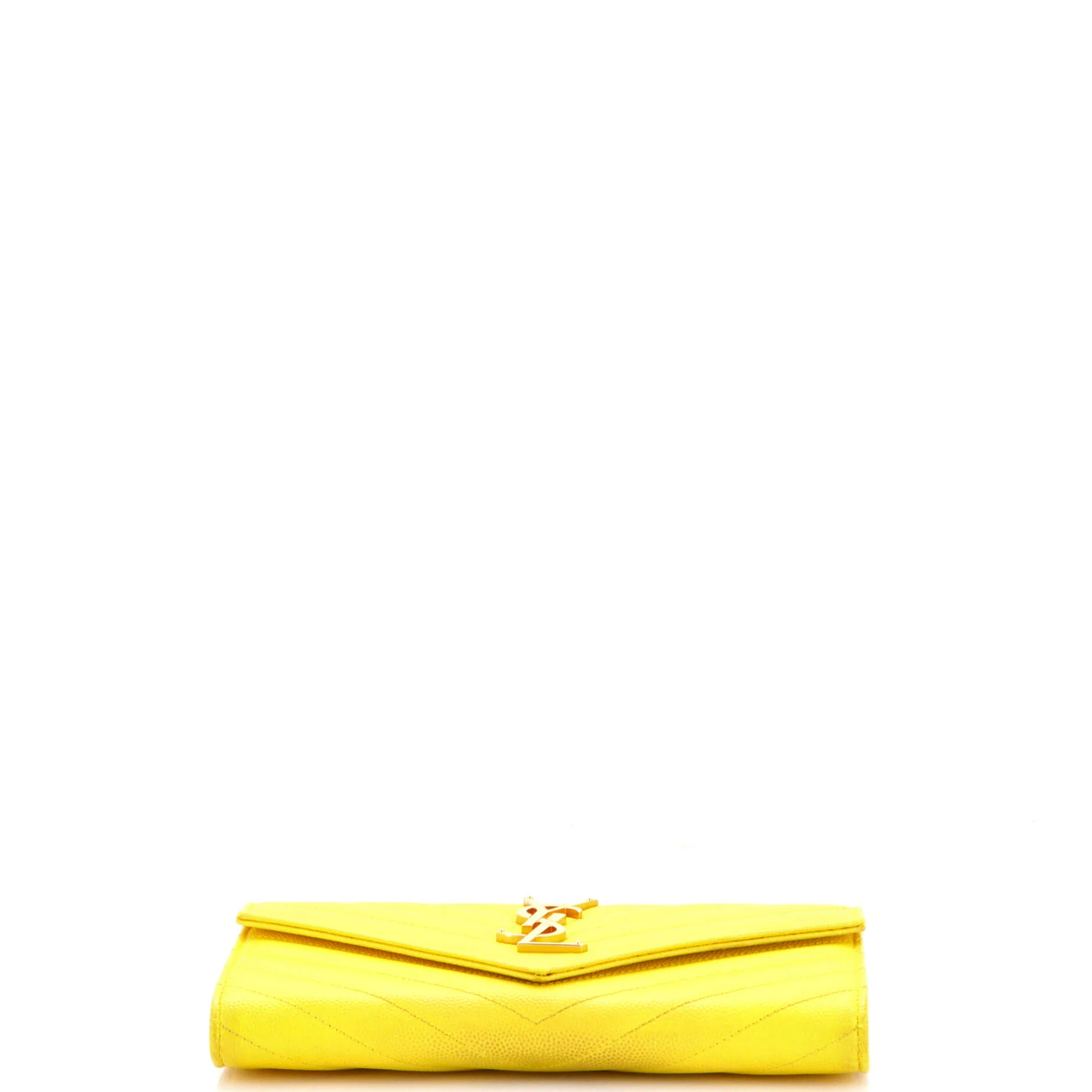 Classic Monogram Flap Wallet Matelasse Chevron Leather Large - Image 4