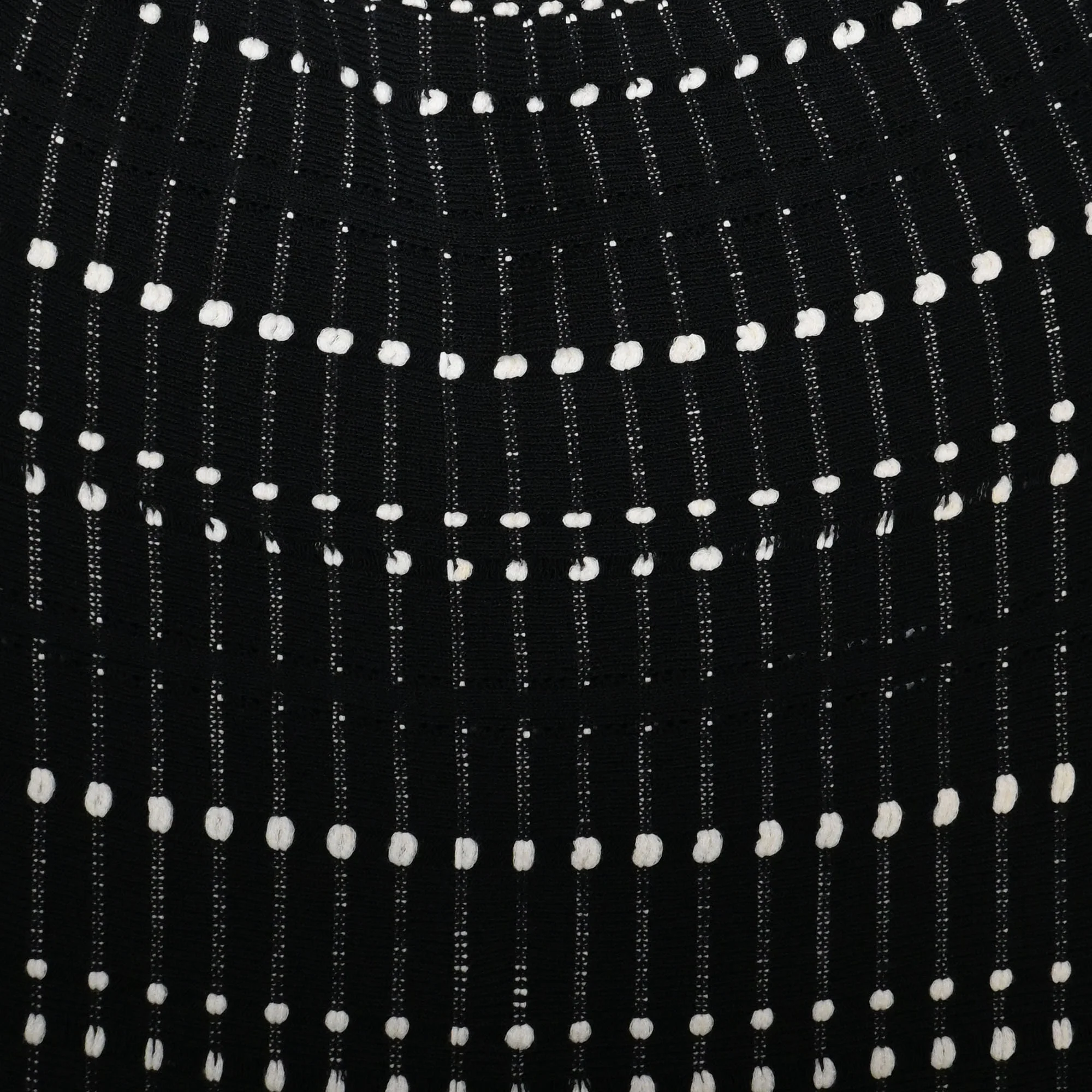 Women's  Alexander Mcqueen Knitted Off-Shoulder Mini Dress in Black Viscose - Image 4