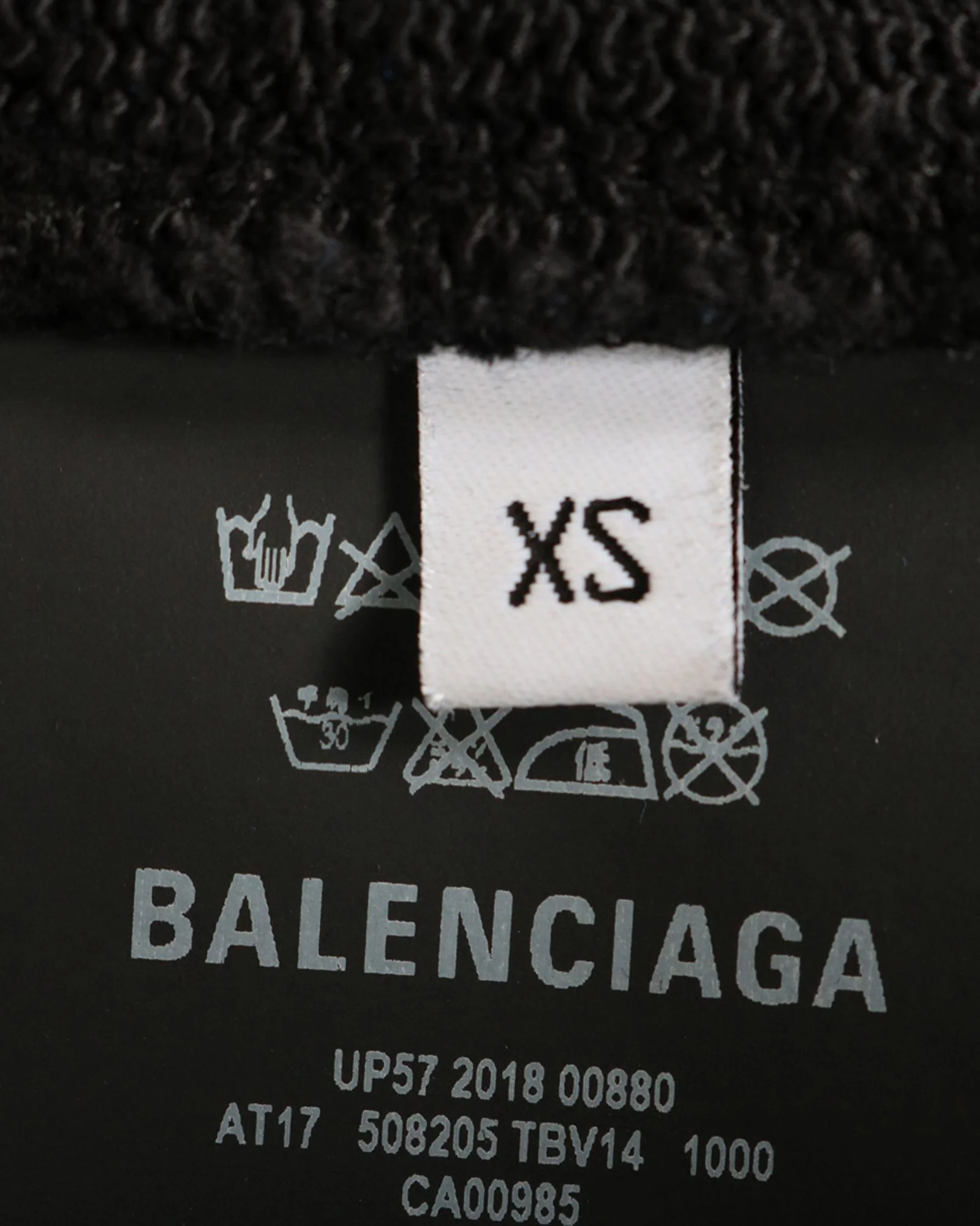 Men's Balenciaga Political Campaign Hoodie in Black Cotton - Image 7