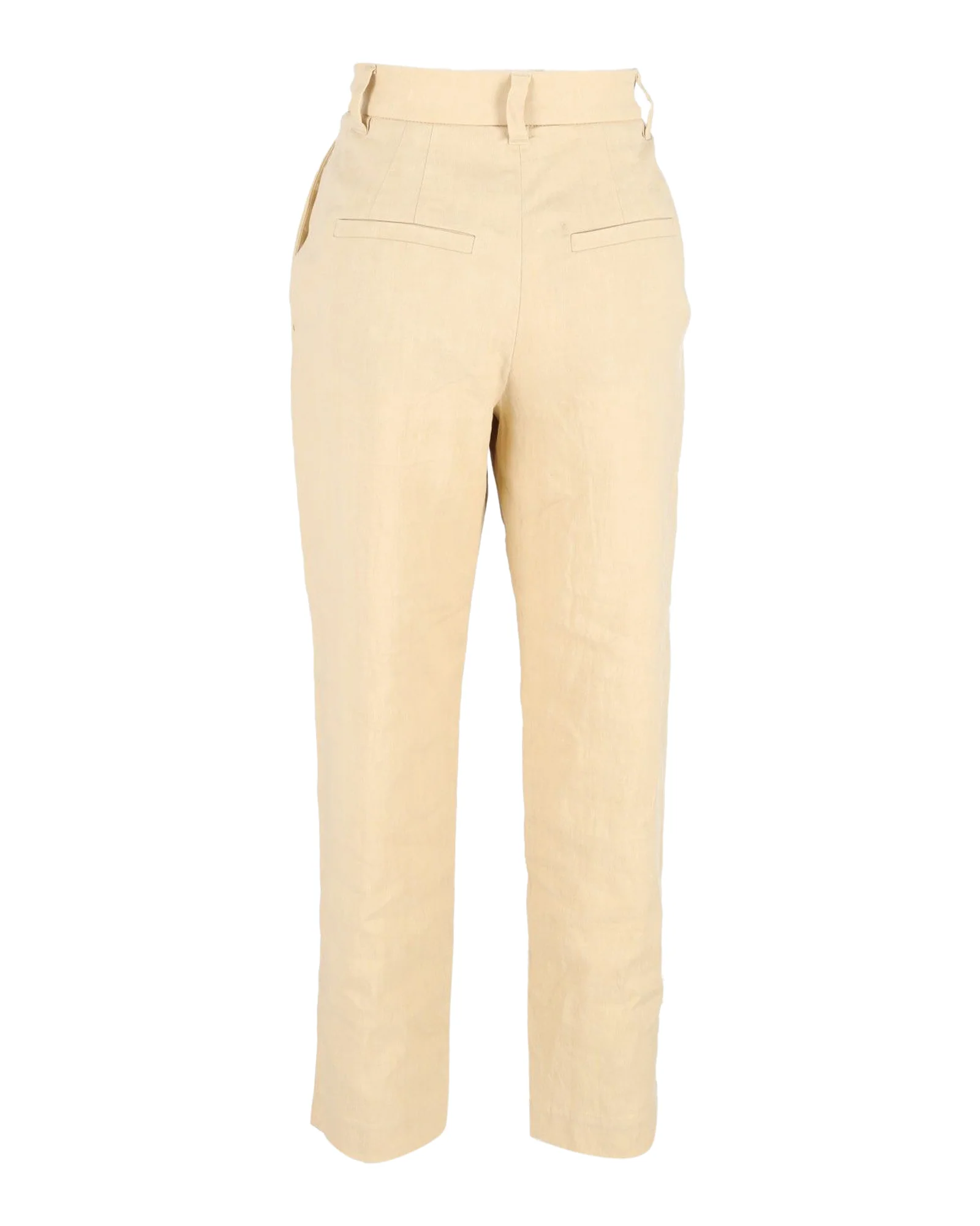 Women's Brunello Cucinelli Trousers in Cream Cotton - Image 3