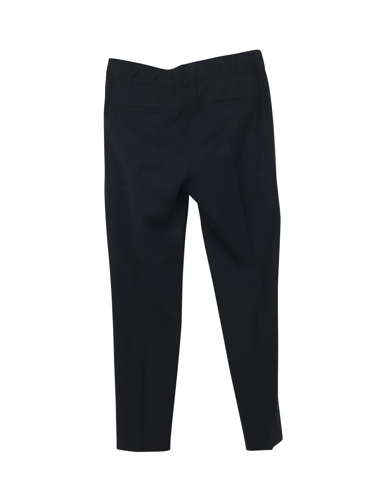 Women's Brunello Cucinelli Trousers in Navy Blue Wool - Image 2