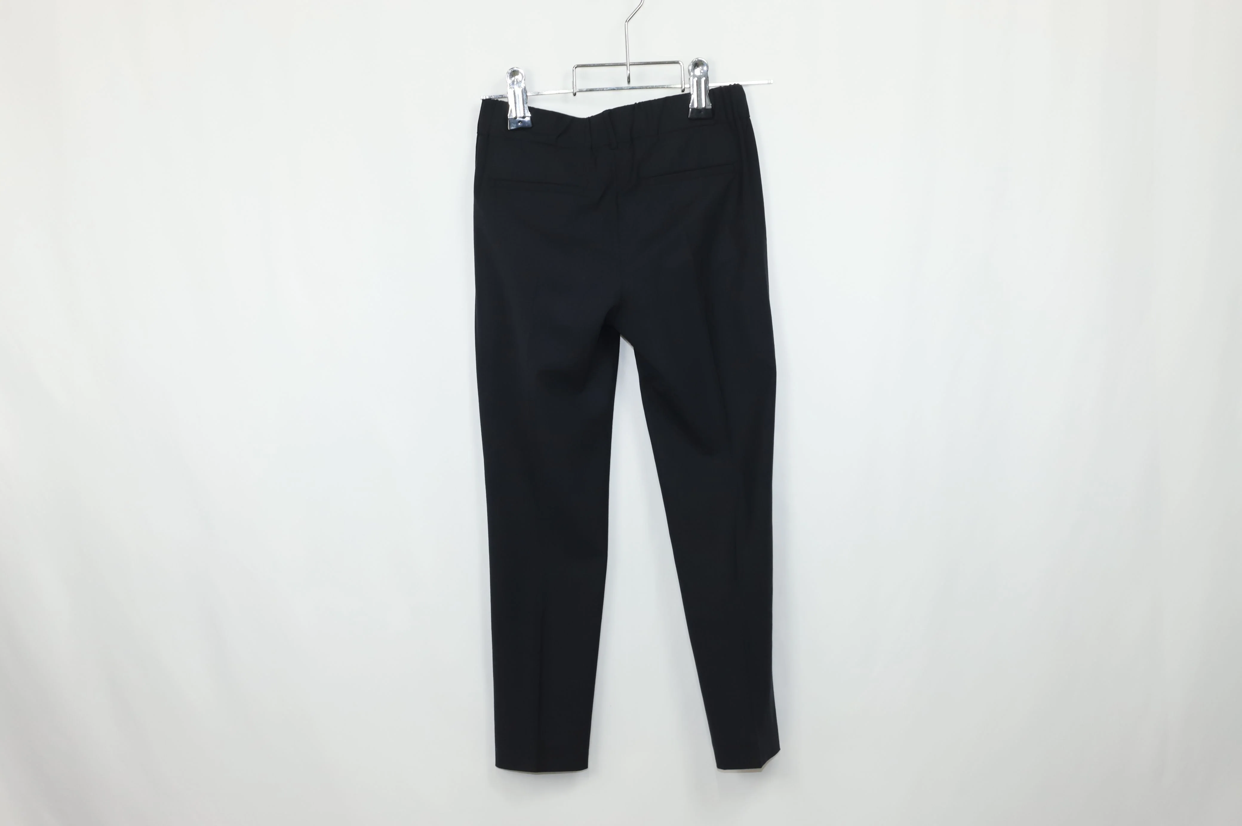 Women's Brunello Cucinelli Trousers in Navy Blue Wool - Image 7