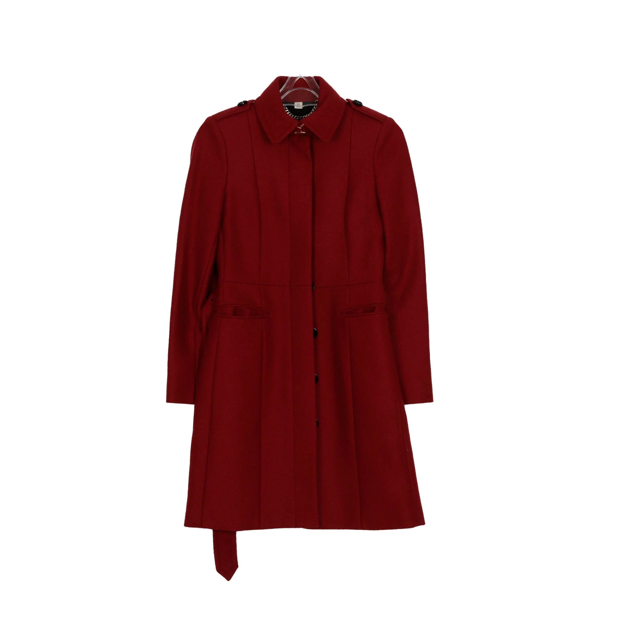 Women's Belted Coat Size