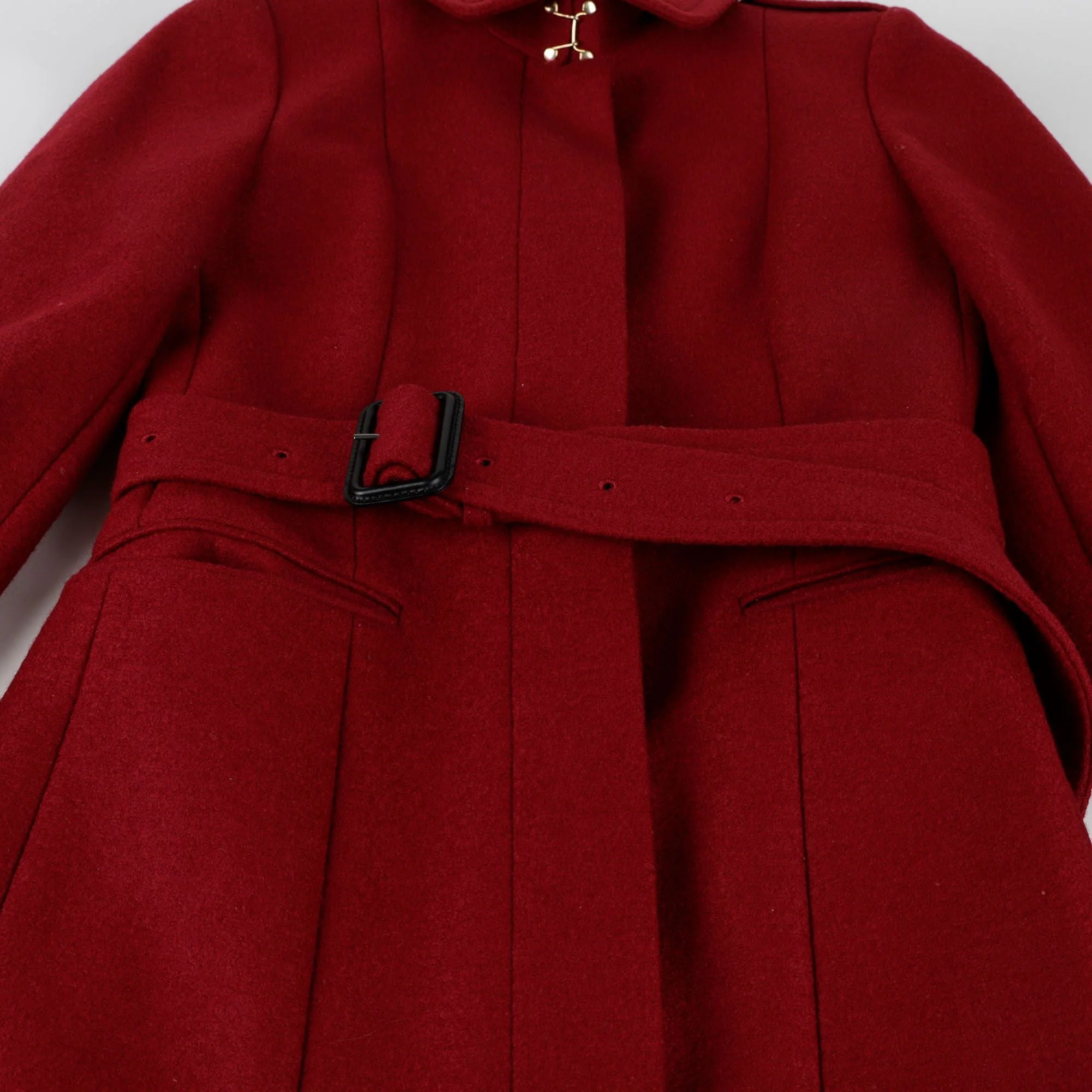 Women's Belted Coat Size - Image 5