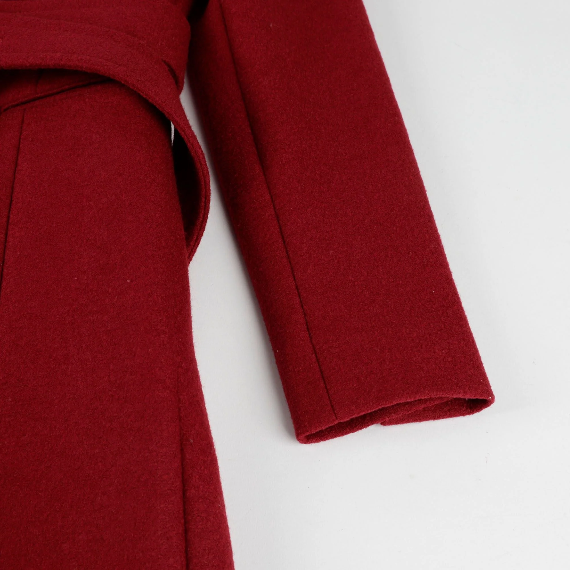 Women's Belted Coat Size - Image 6